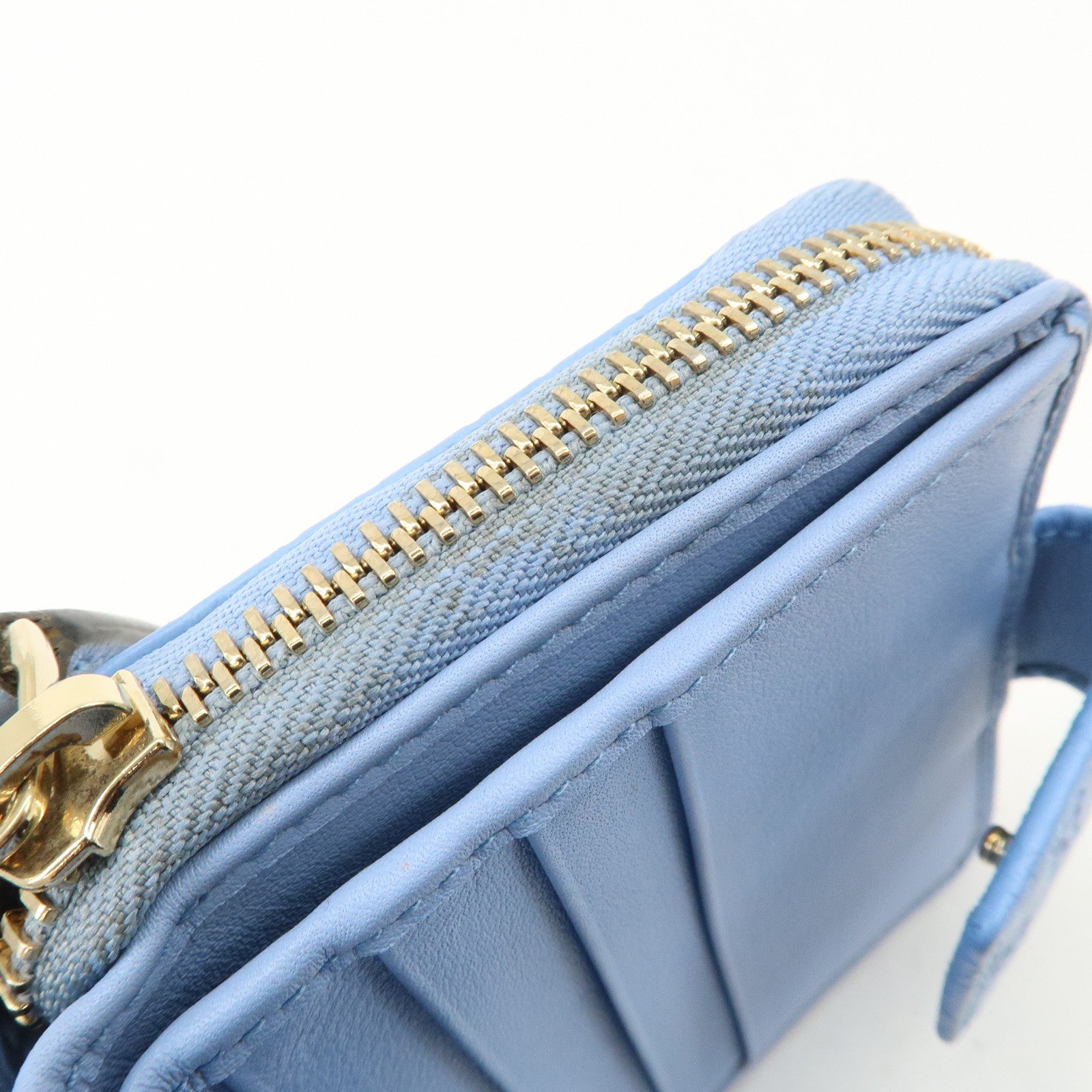 GUCCI Micro Guccissima Signature Bi-Fold Compact Wallet 449395