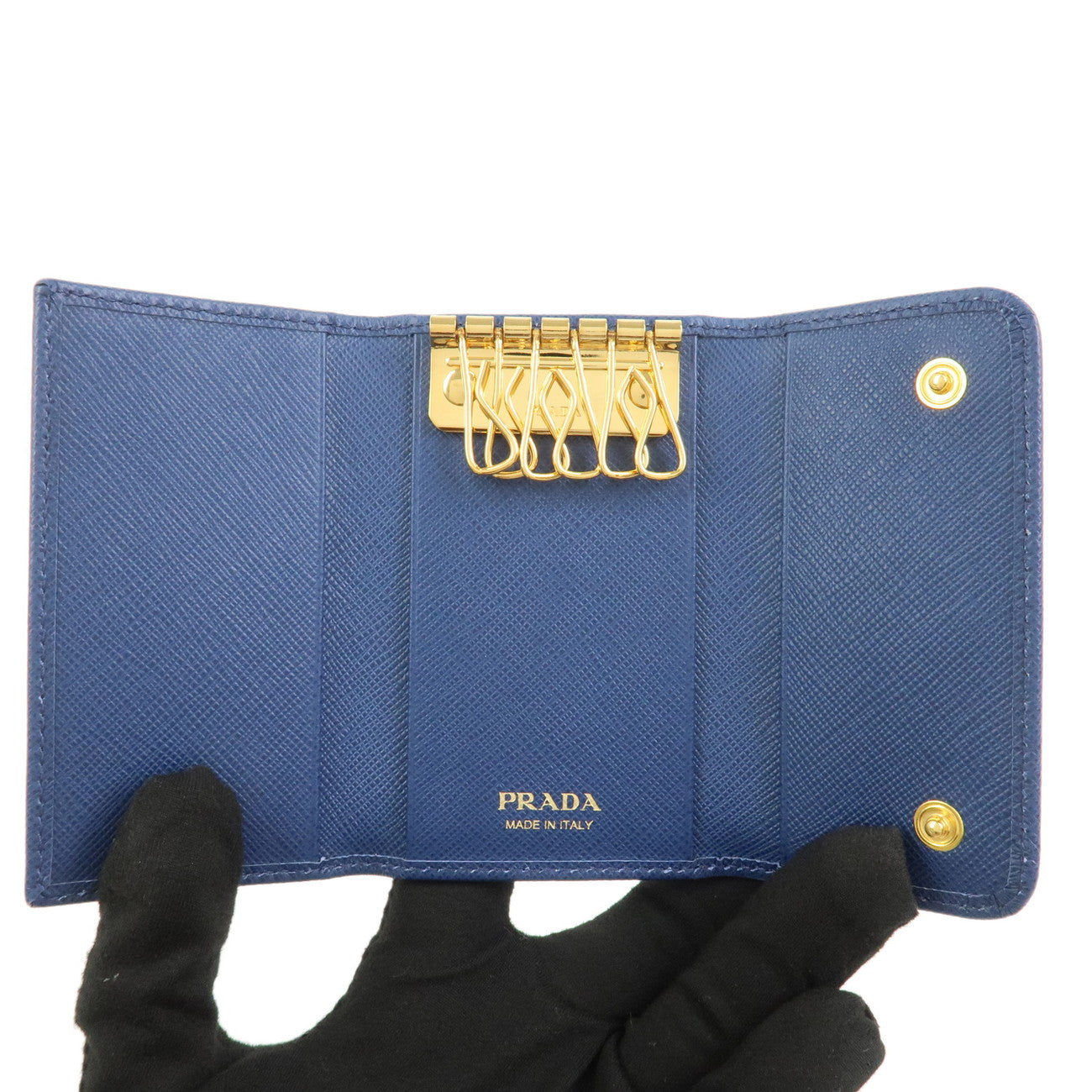 PRADA - Saffiano Leather Blue 1PG222