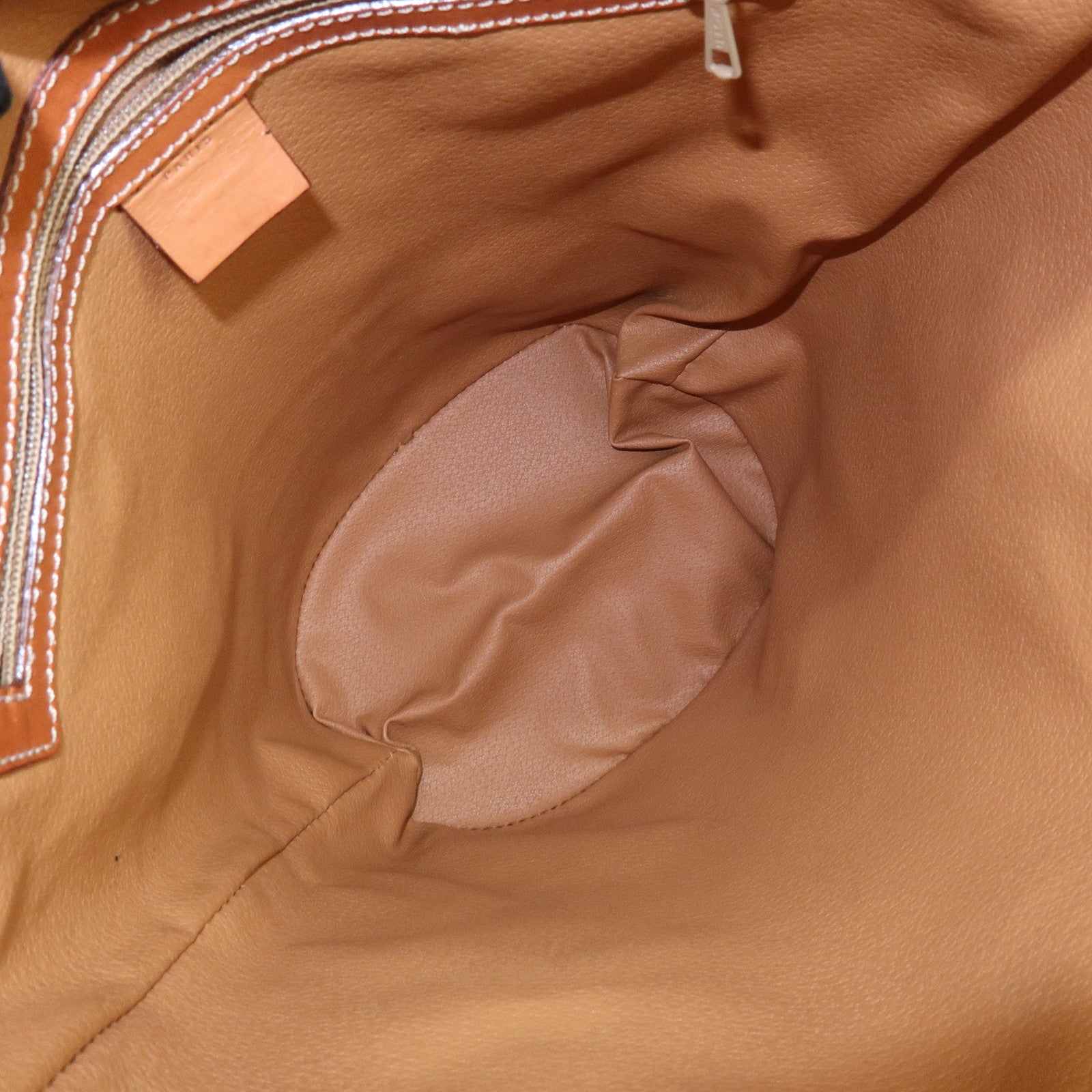 CELINE Macadam PVC Leather Tote Bag Shoulder Bag Brown