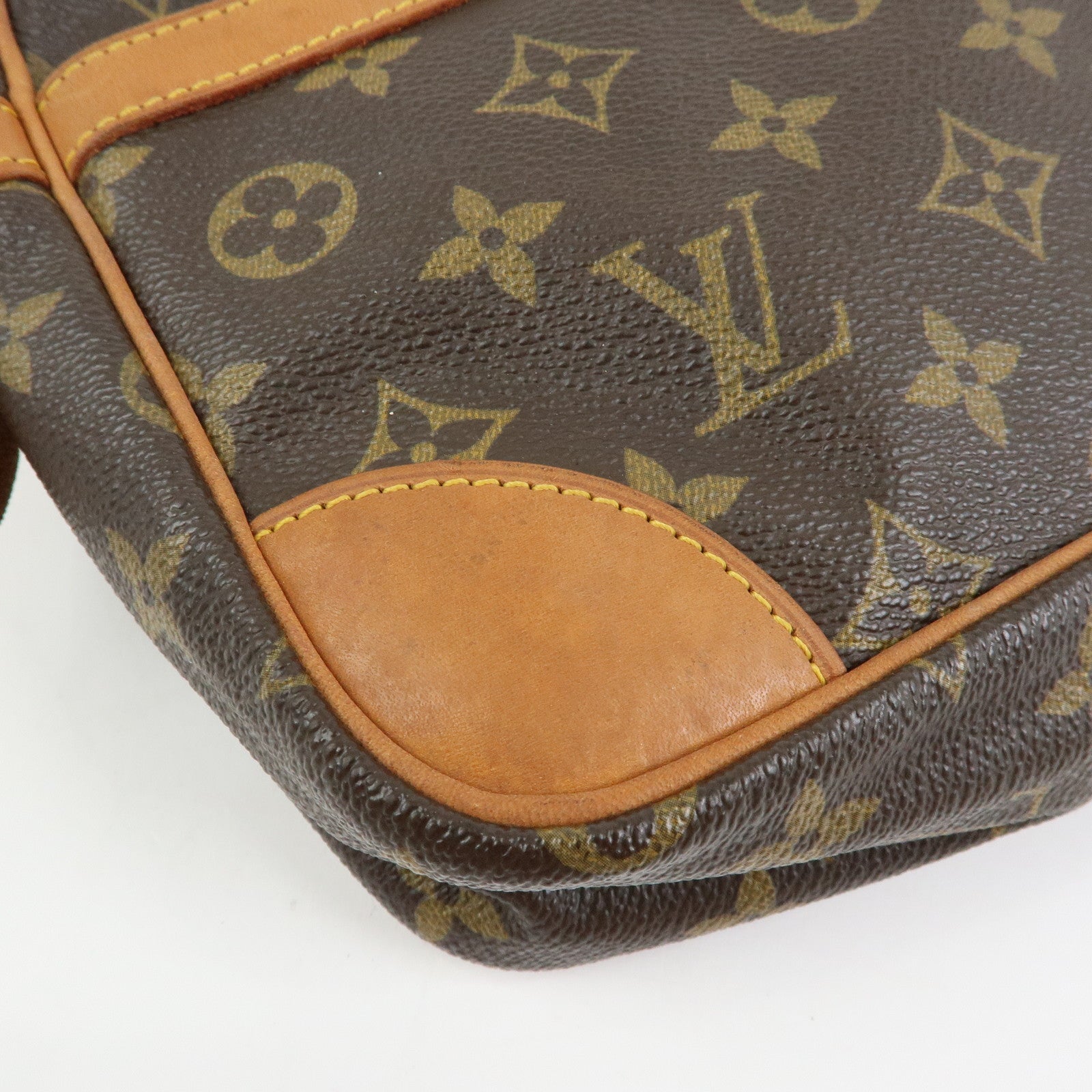 Louis Vuitton Monogram Compiegne 28 Pouch Clutch Bag Brown M51845