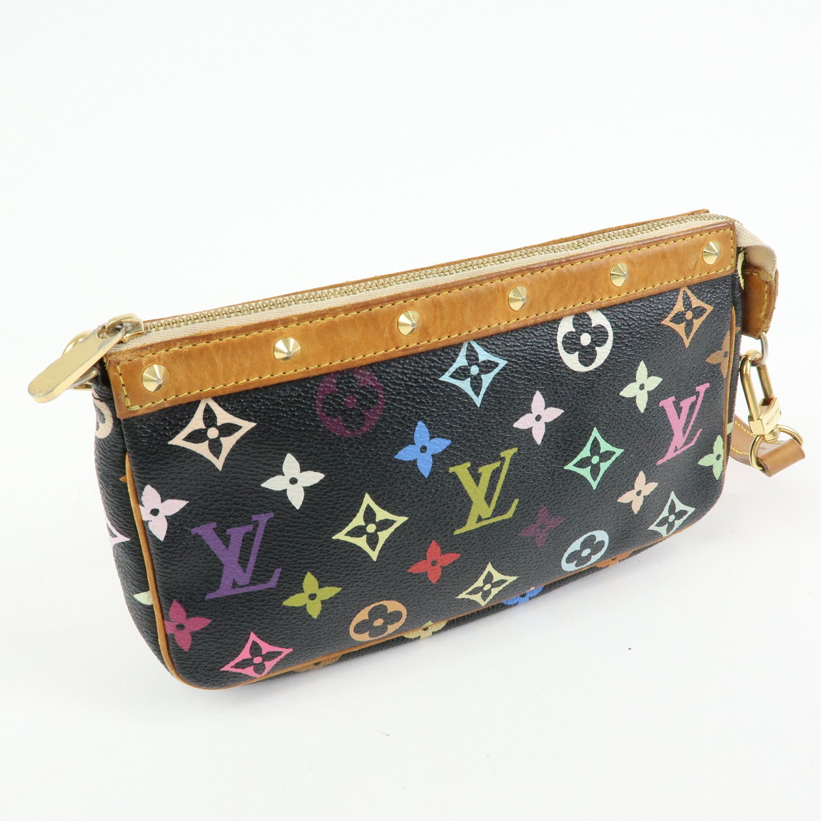 Louis Vuitton Monogram Multicolor Pochette Accessoires Noir M92648