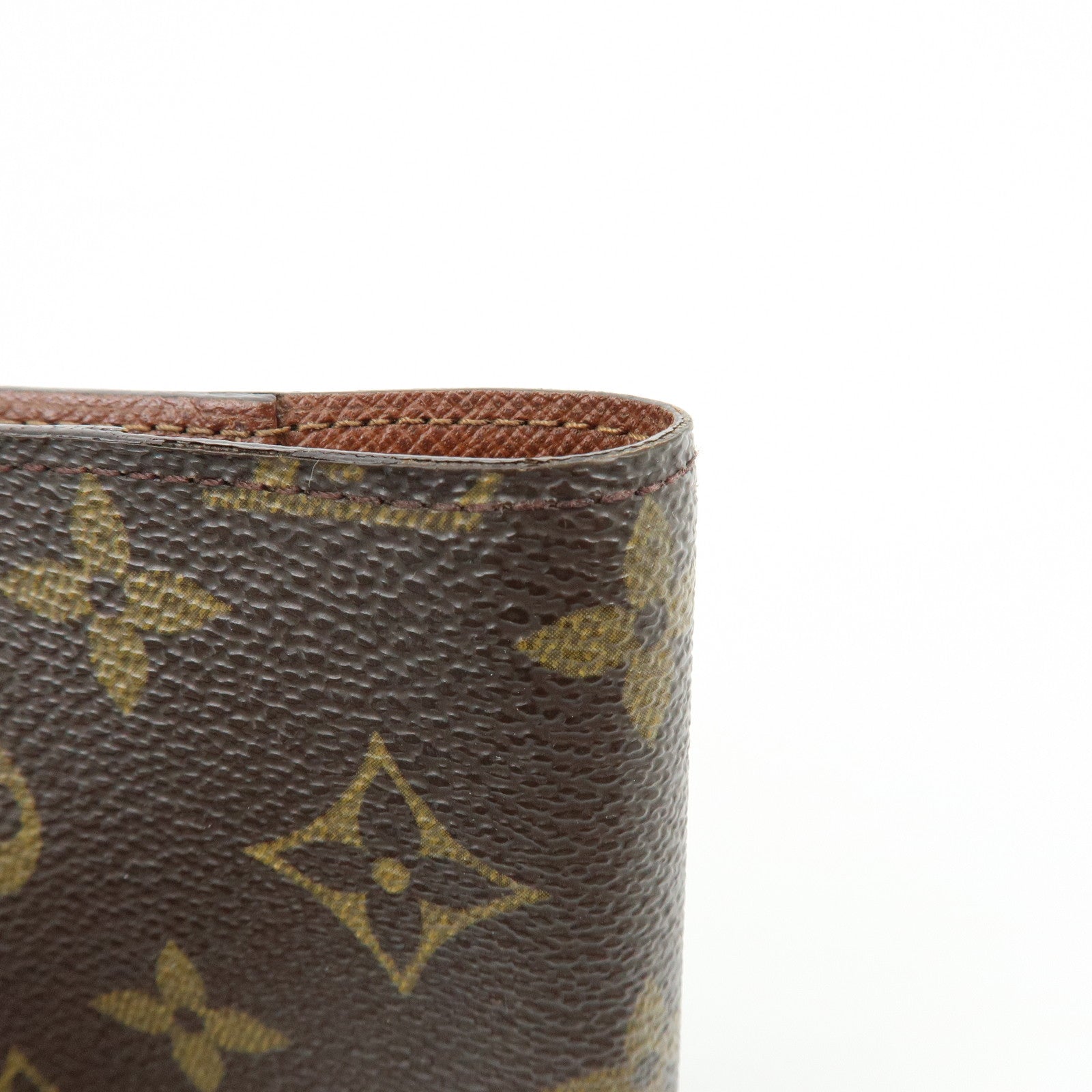 Louis Vuitton Monogram Agenda PM Planner Cover Brown R20005