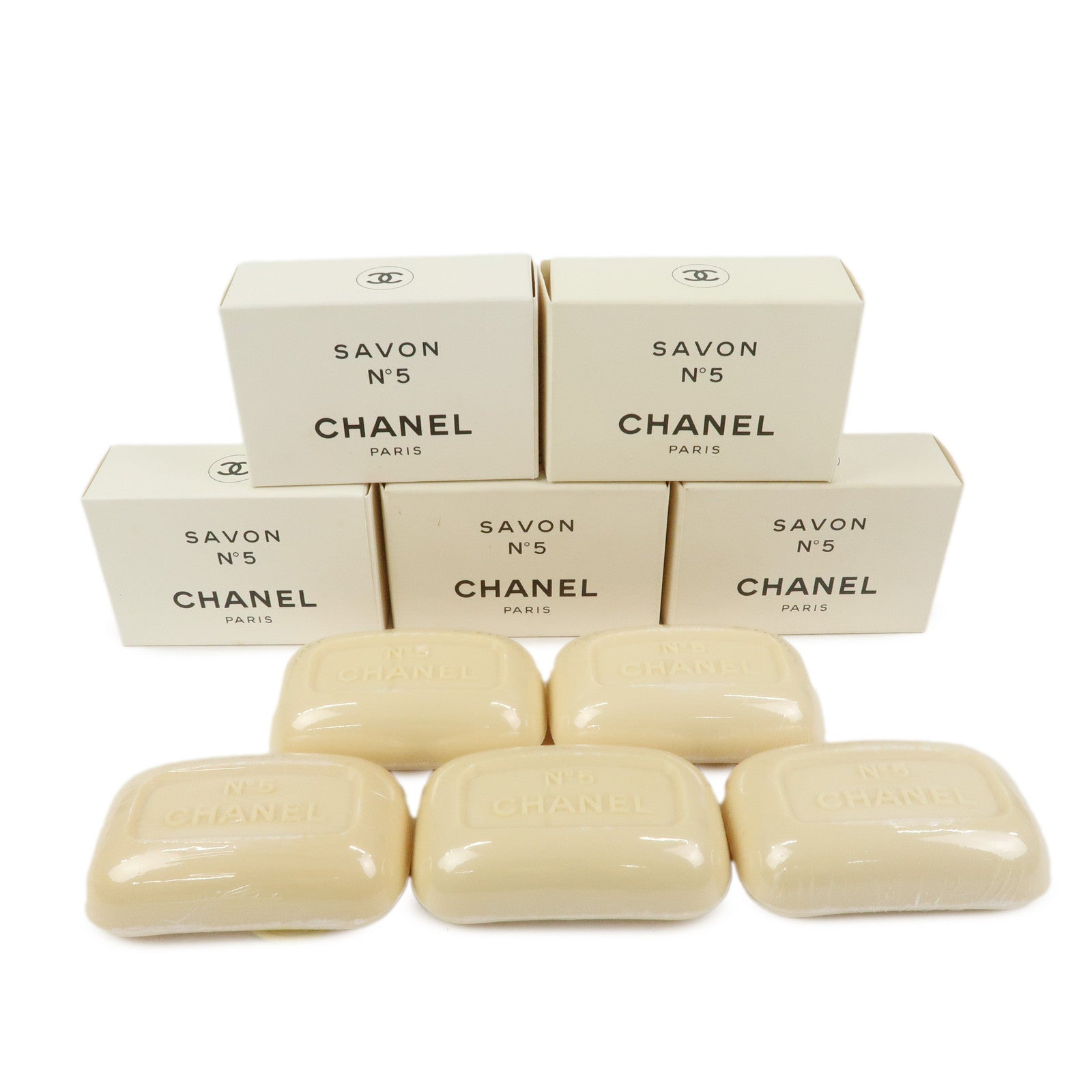 CHANEL COCO Mark Set of 5 Savon No 5 Bar Soap
