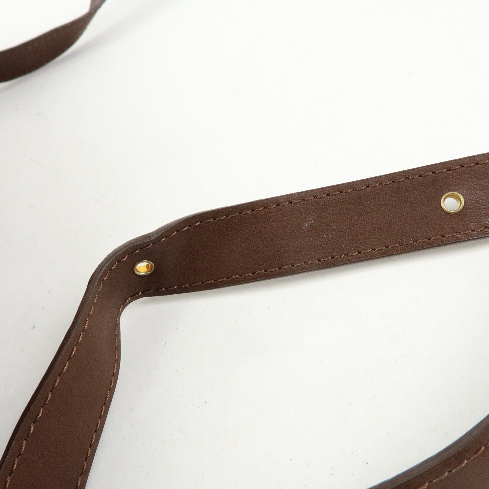 Chloe Eden Leather Shoulder Bag Crossbody Bag Tassel Dark Brown