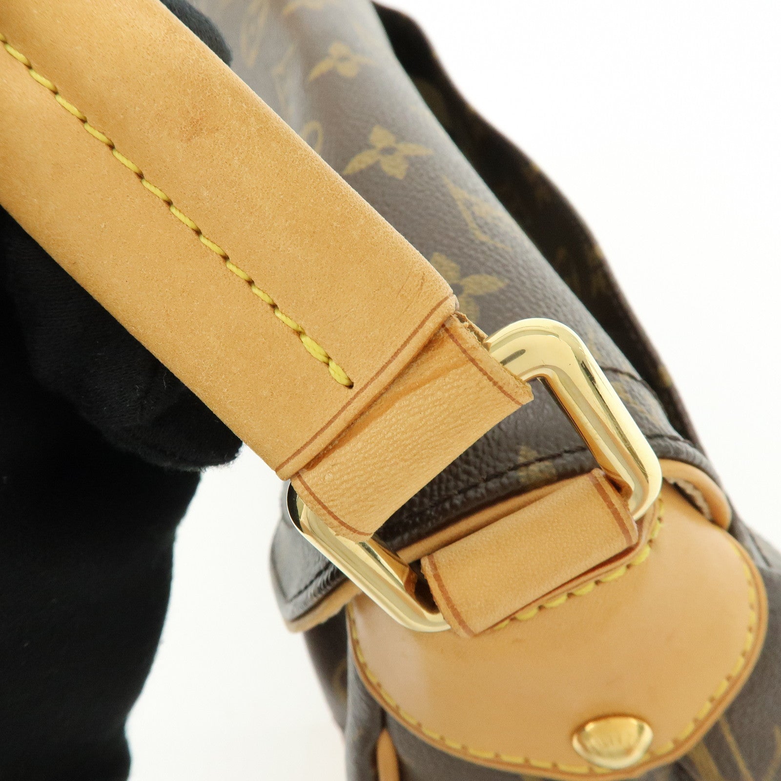 Louis Vuitton Monogram Beverly MM Shoulder Hand Bag Brown M40121