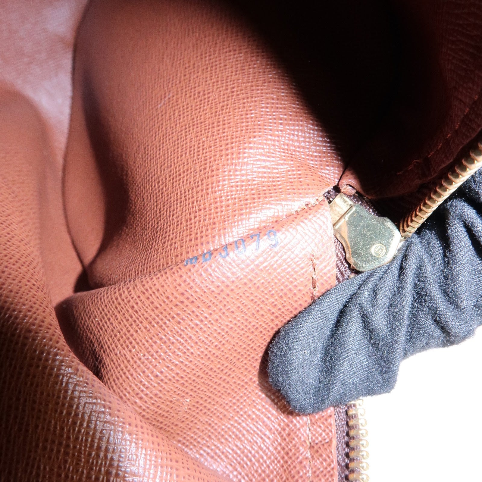 Louis Vuitton Monogram Papillon 30 Hand Bag Brown M51385