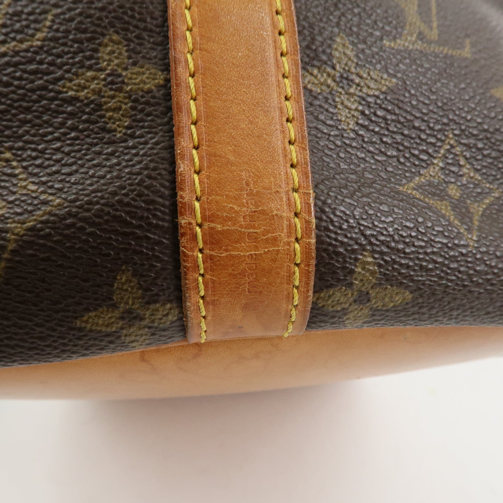 Louis Vuitton Monogram Canvas Petit Noe Shoulder Bag Brown M42226