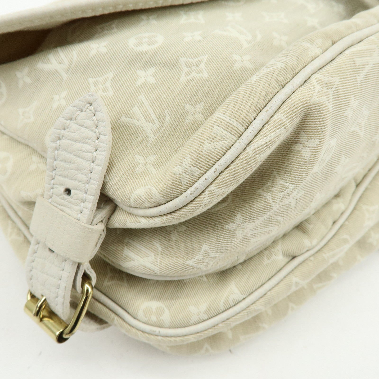 Louis Vuitton Monogram Mini Lin Saumur 30 Shoulder Bag Dune M95314