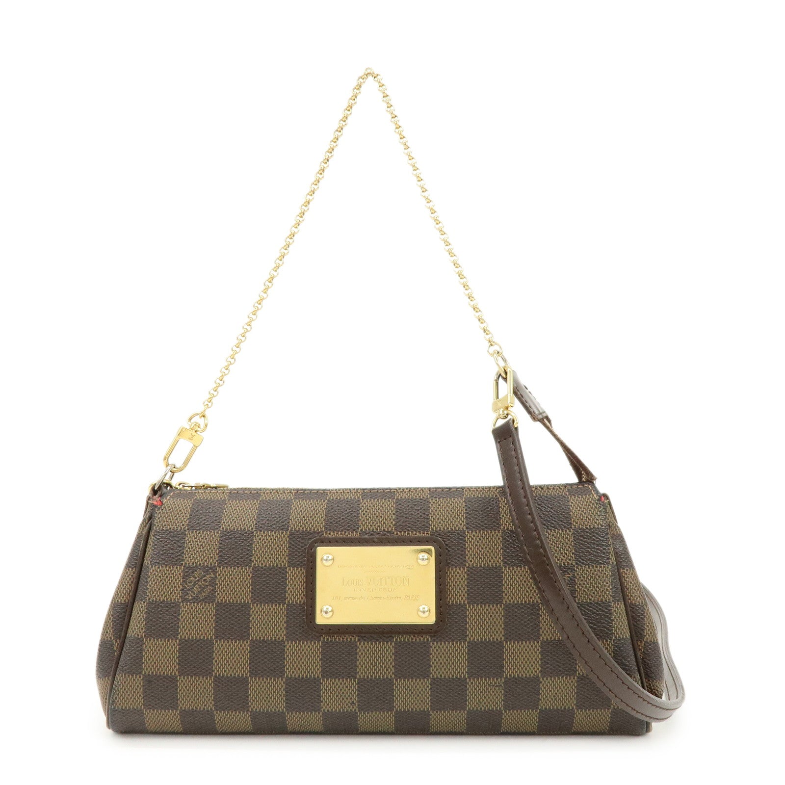Louis Vuitton Damier Eva 2Way Hand Shoulder Bag Damier Ebene N55213