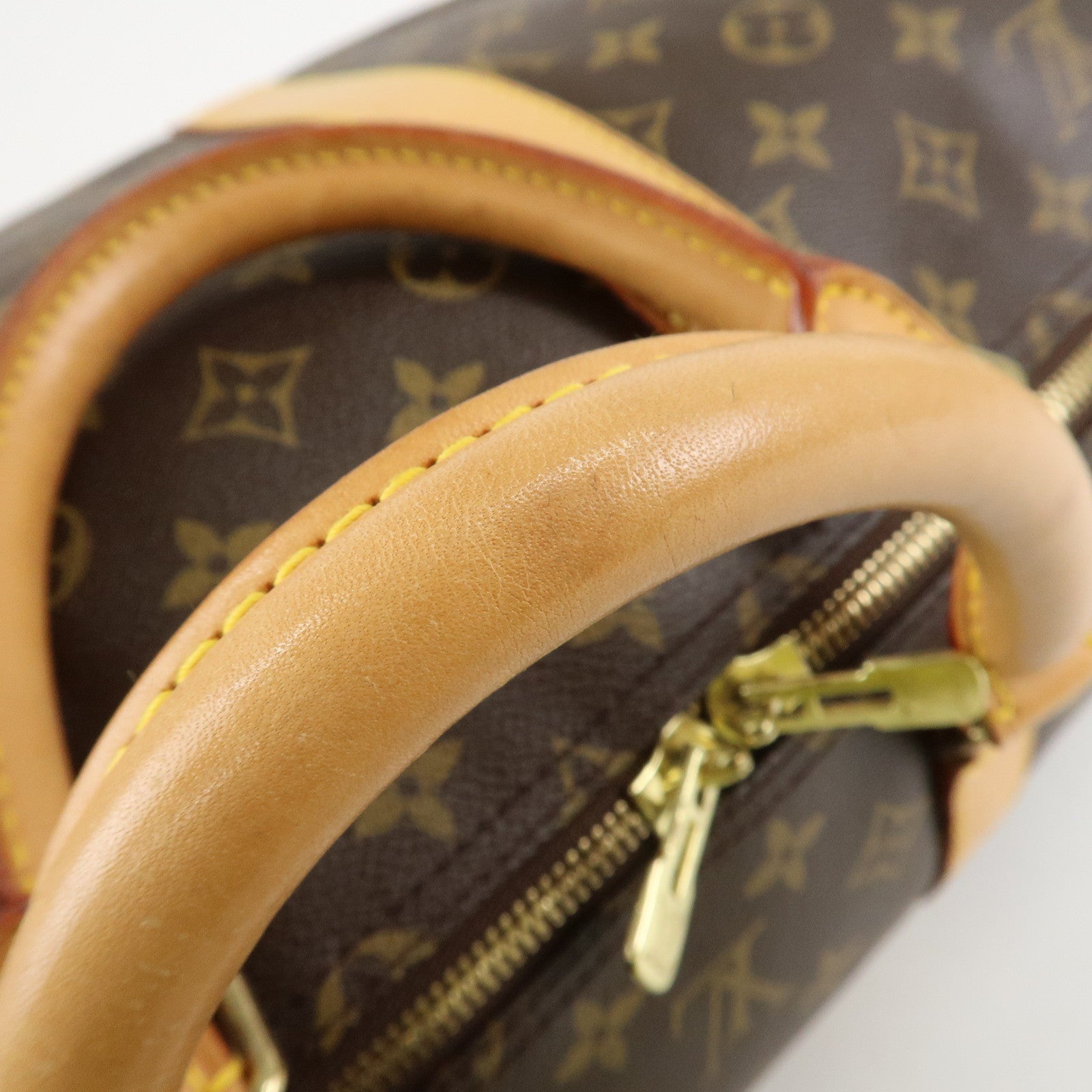 Louis Vuitton Monogram Keep All Bandouliere 55 Bag Brown M41414 Used