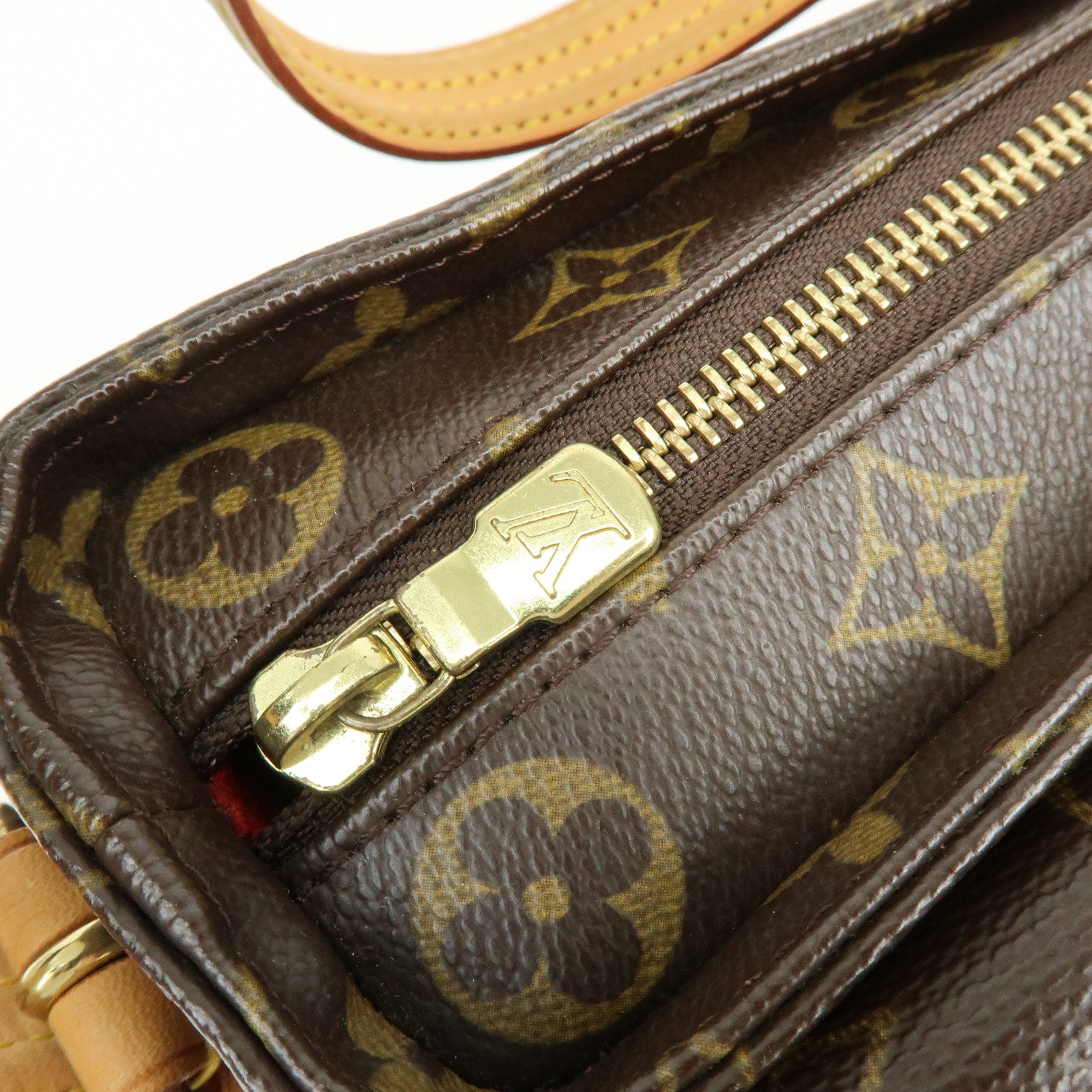 Louis Vuitton Monogram Vivacite Shoulder Bag Hand Bag M51164