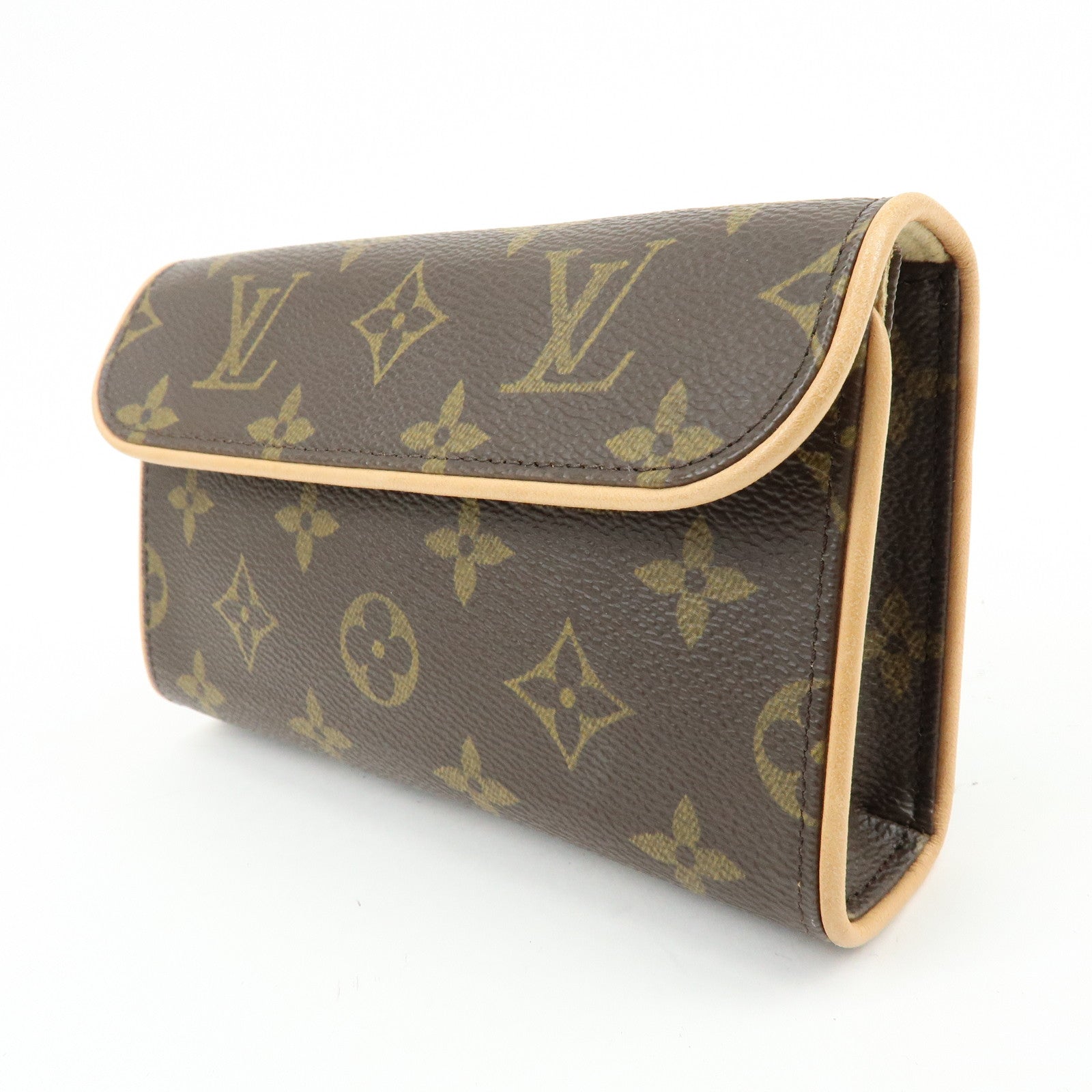 Louis Vuitton Monogram Pochette Florentine Waist Bag Brown M51855