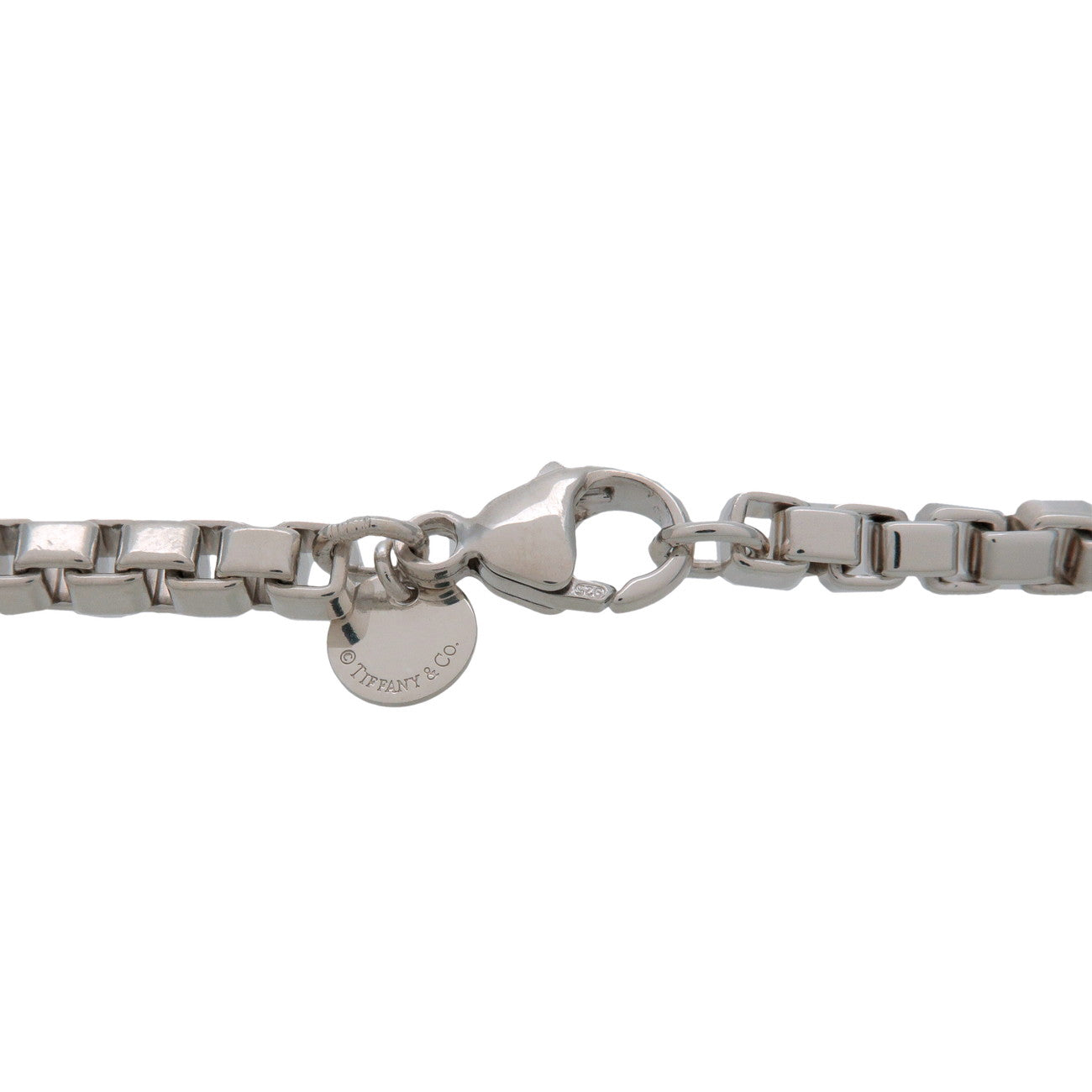 Tiffany & Co Venetian Link Necklace SV925 Silver
