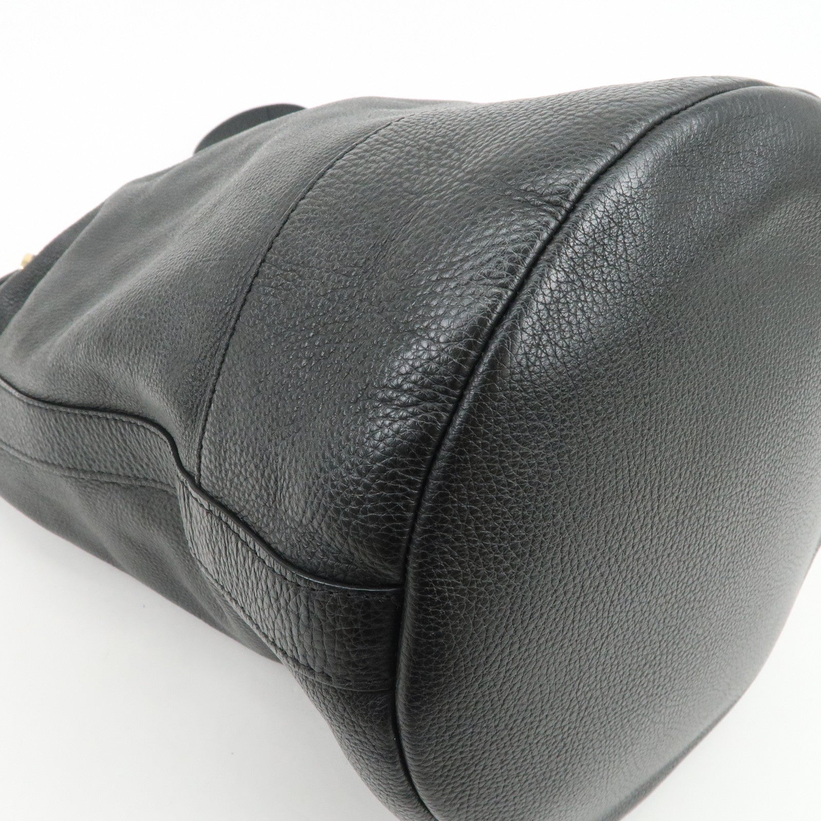 Chloe Vicki Leather Shoulder Bag Hand Bag Black