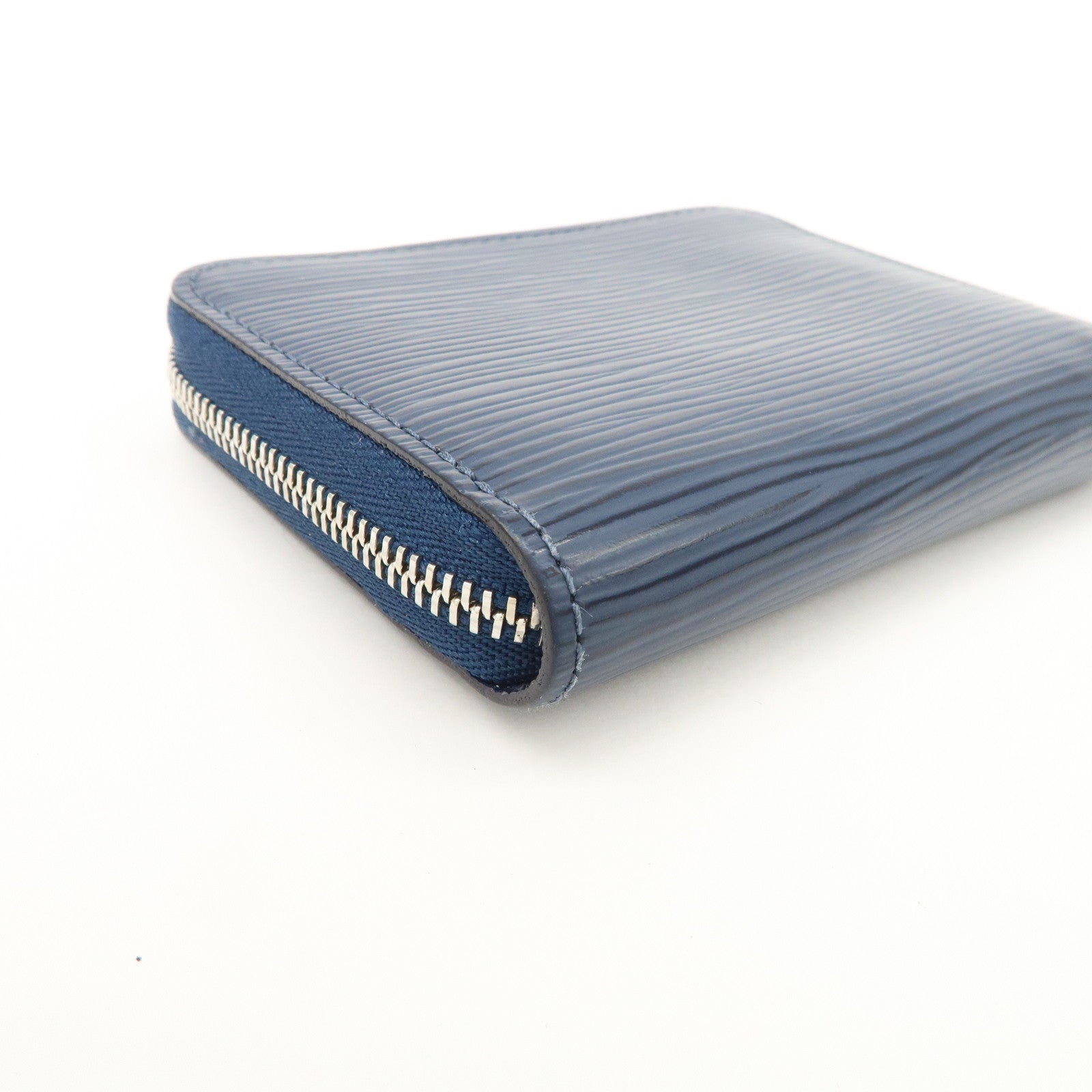 Louis Vuitton Epi leather Zippy Round Coin Case Andigo Blue M60384