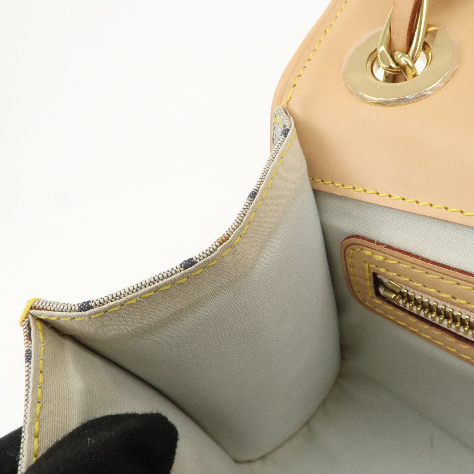 Louis Vuitton Monogram Mini Camille Shoulder Bag Blue M92002