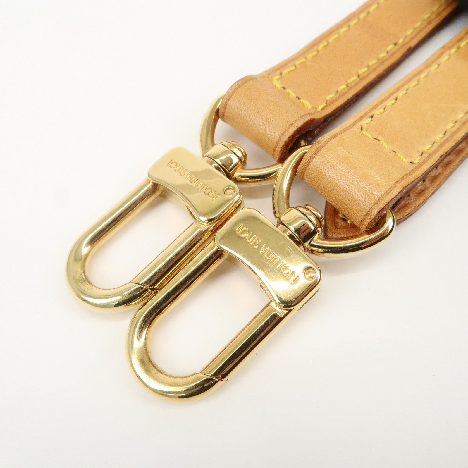 Louis Vuitton Adjustable Leather Shoulder Strap 120cm 1.6cm J52312