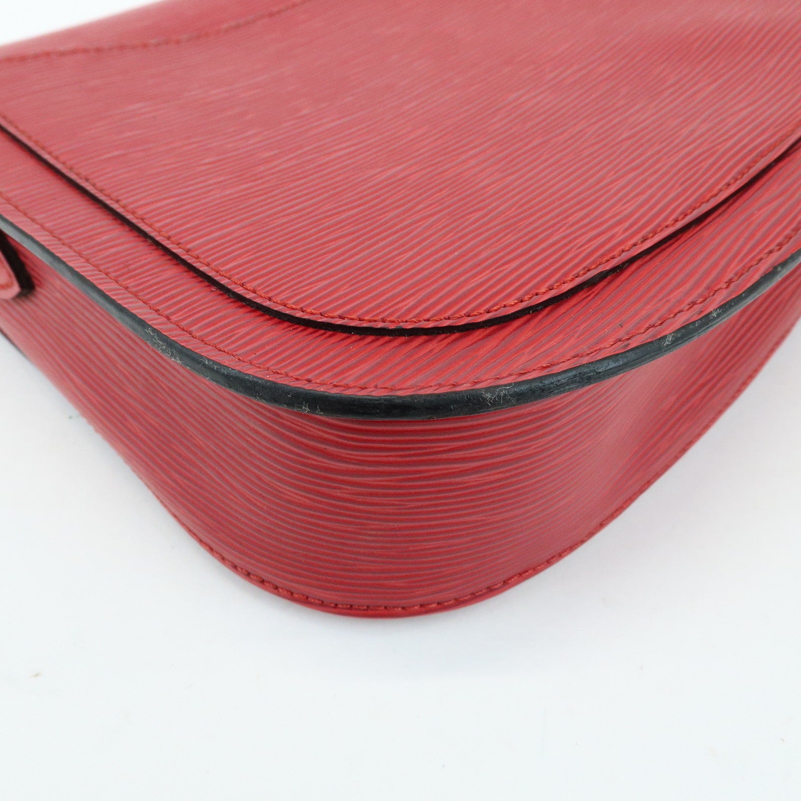 Louis Vuitton Epi Saint Cloud Shoulder Bag Crossbody Bag Red M52197