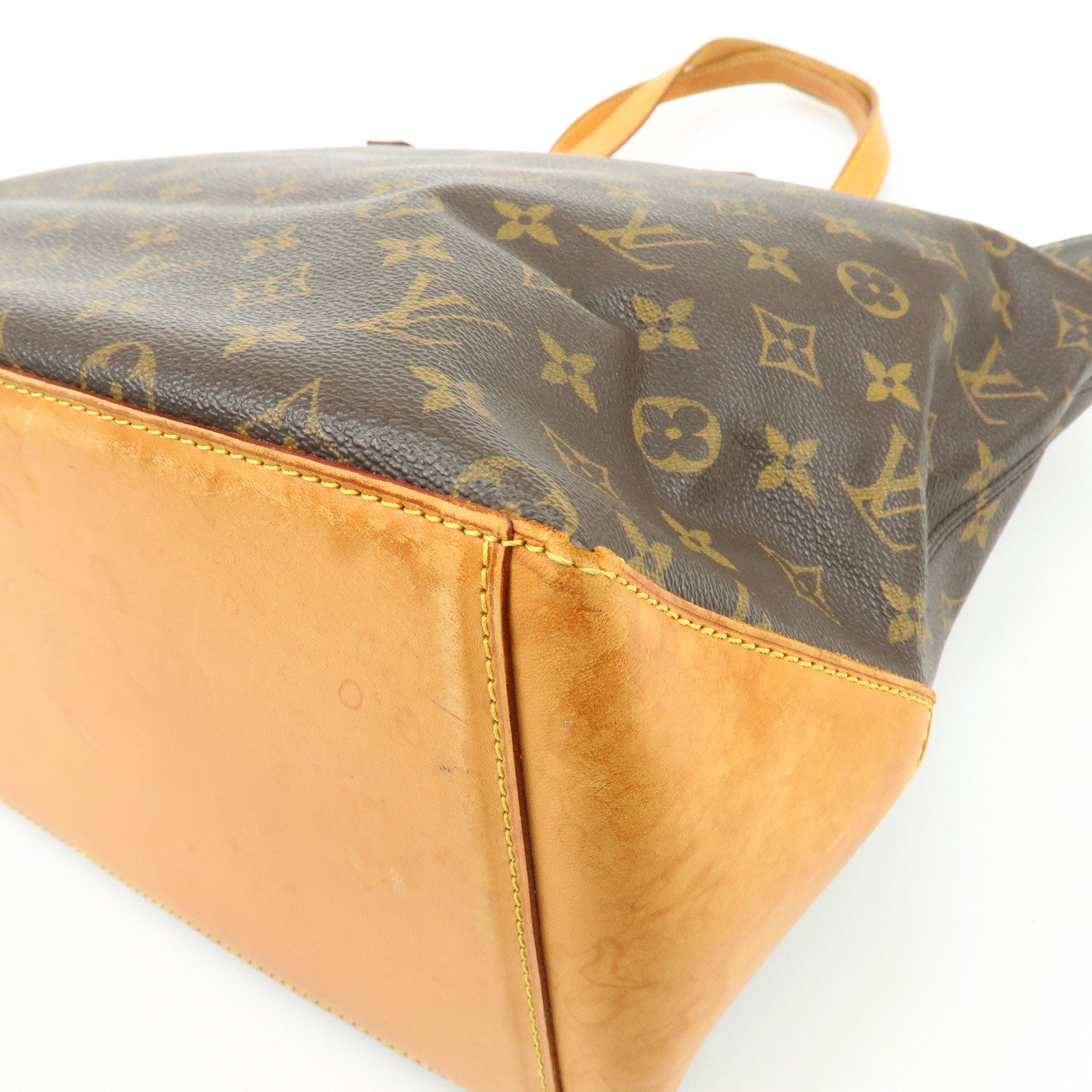 Louis Vuitton Monogram Cabas Mezzo Tote Bag Shoulder Bag M51151