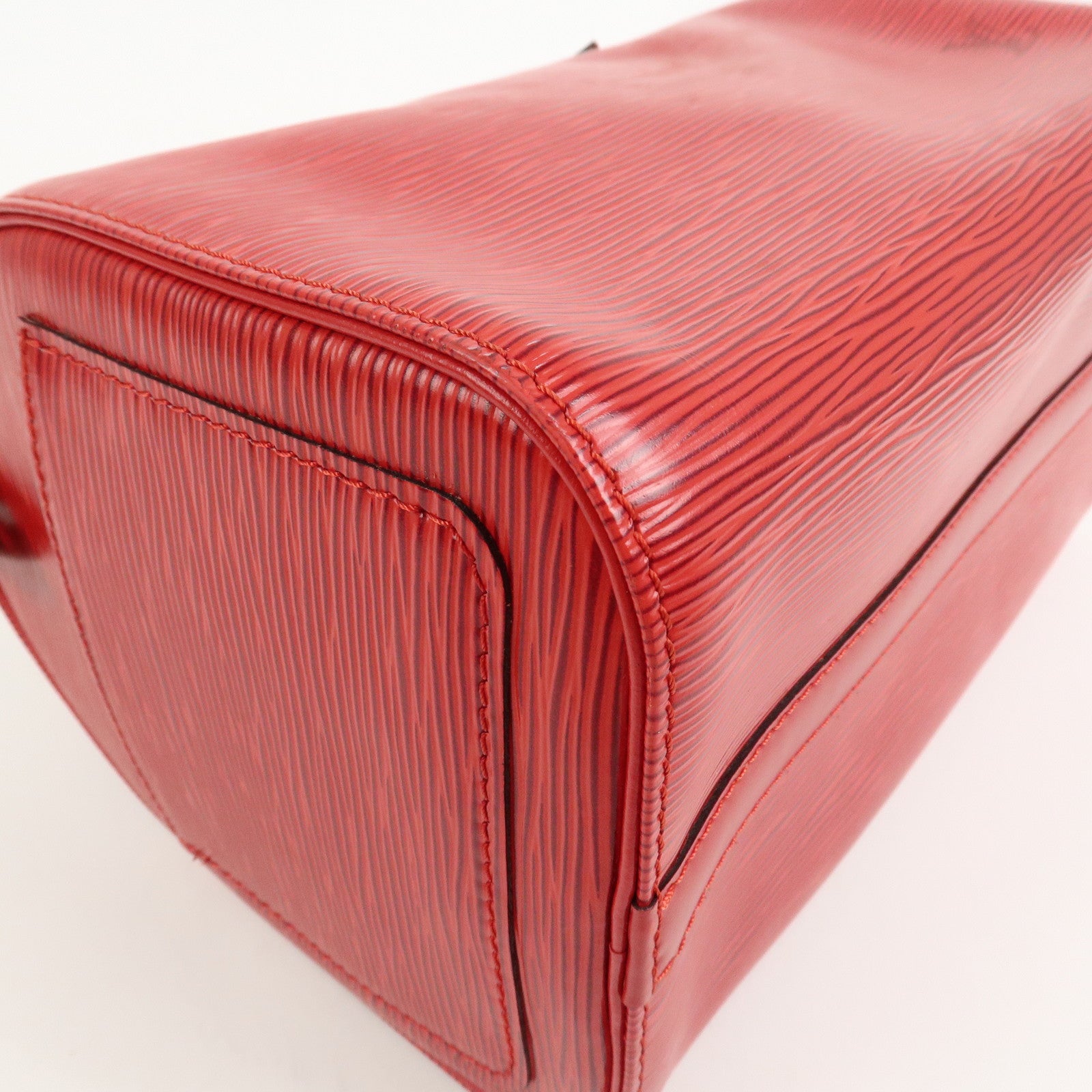 Louis Vuitton Epi Leather Speedy 30 Boston Bag Castilian Red M41526