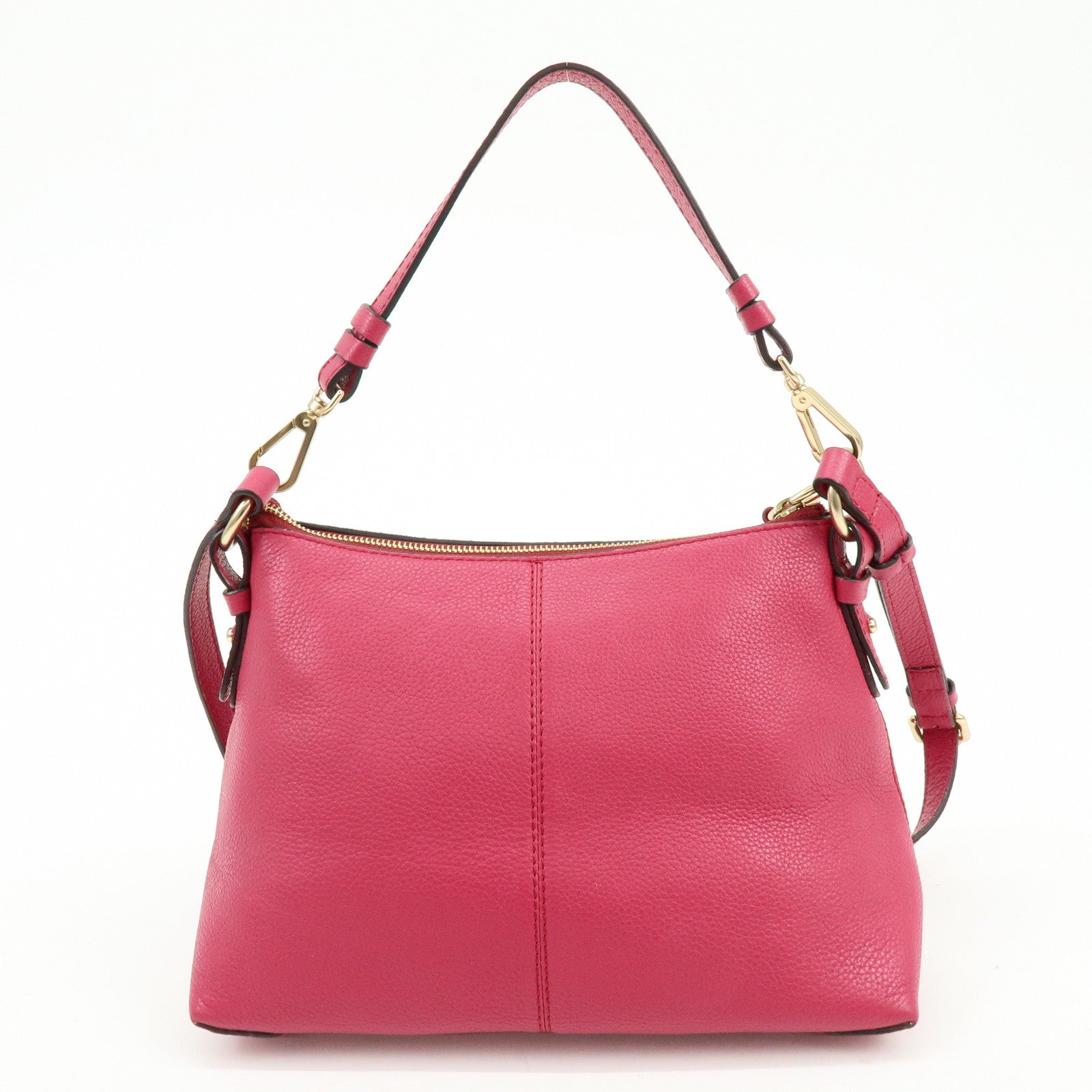 Chloe Joan Suede Leather Shoulder Bag Hand Bag Pink
