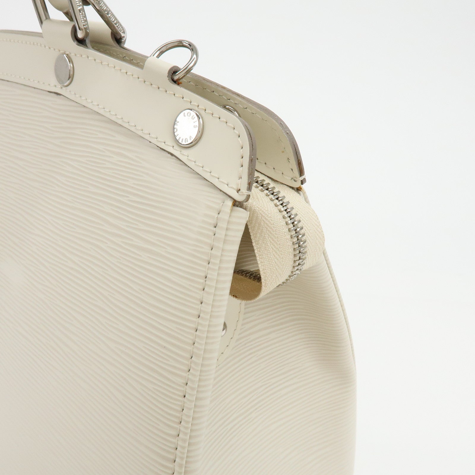 Louis Vuitton Epi Brea GM 2 Way Hand Shoulder Bag Ivoire M40334