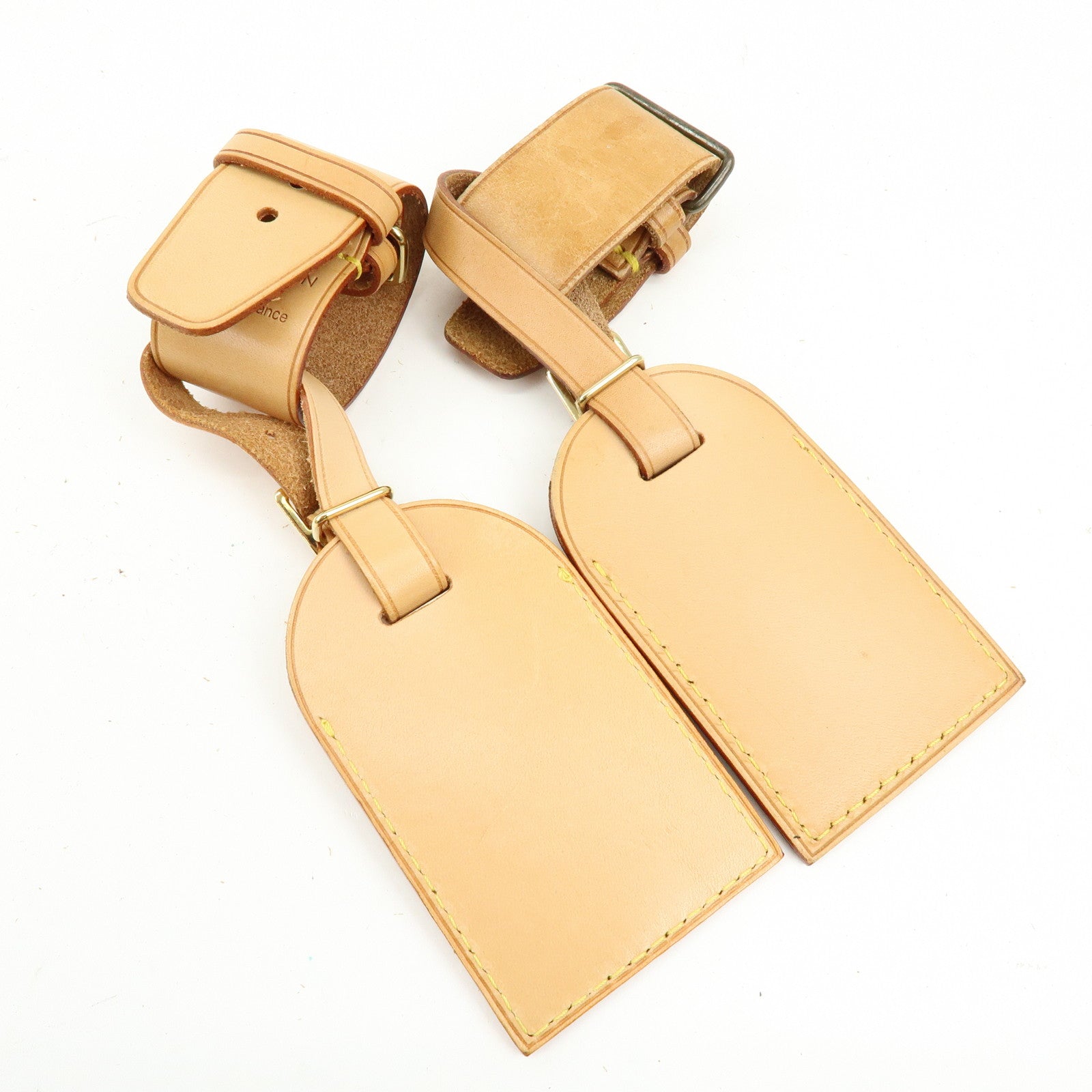 Louis Vuitton Set of 10 Leather Name Tag & Poignet