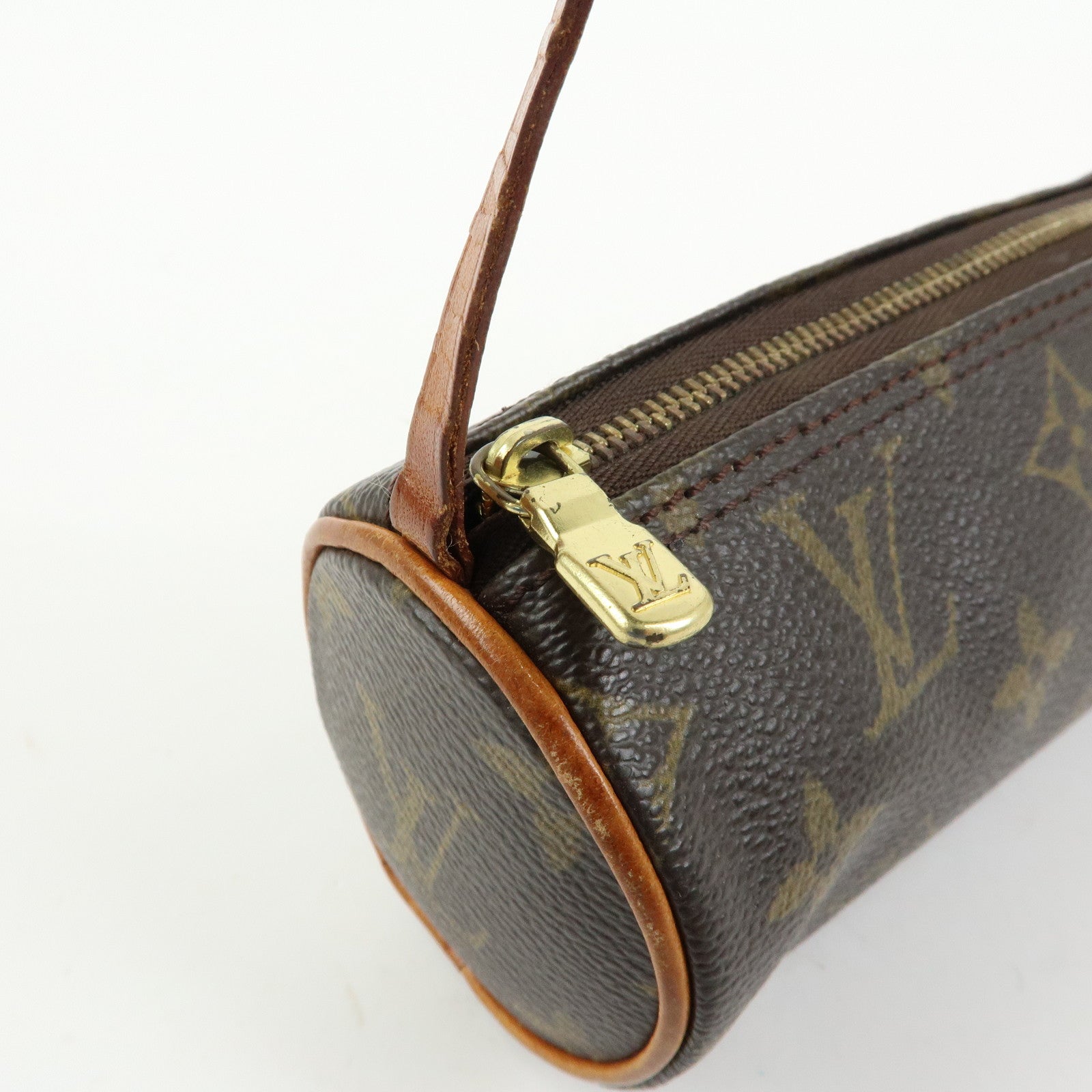 Louis Vuitton Monogram Mini Pouch for Papillon Bag Brown