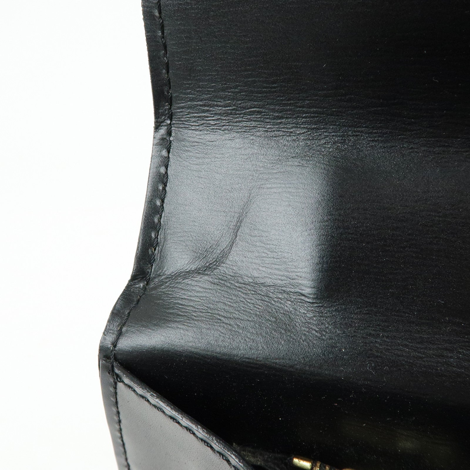 Louis Vuitton Epi Leather Malesherbes Hand Bag Noir Black M52372