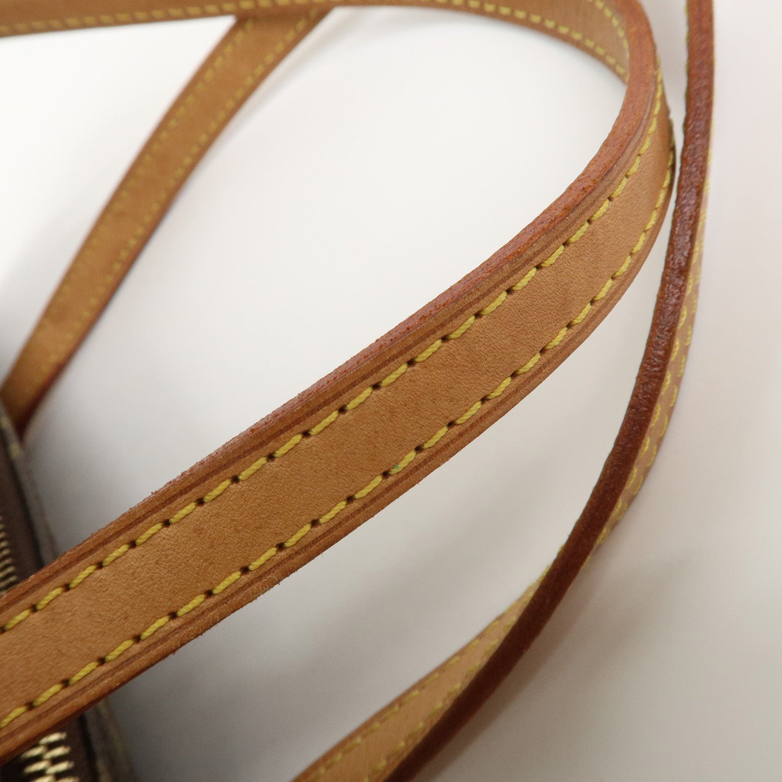 Louis Vuitton Monogram Papillon 30 Hand Bag Brown M51385