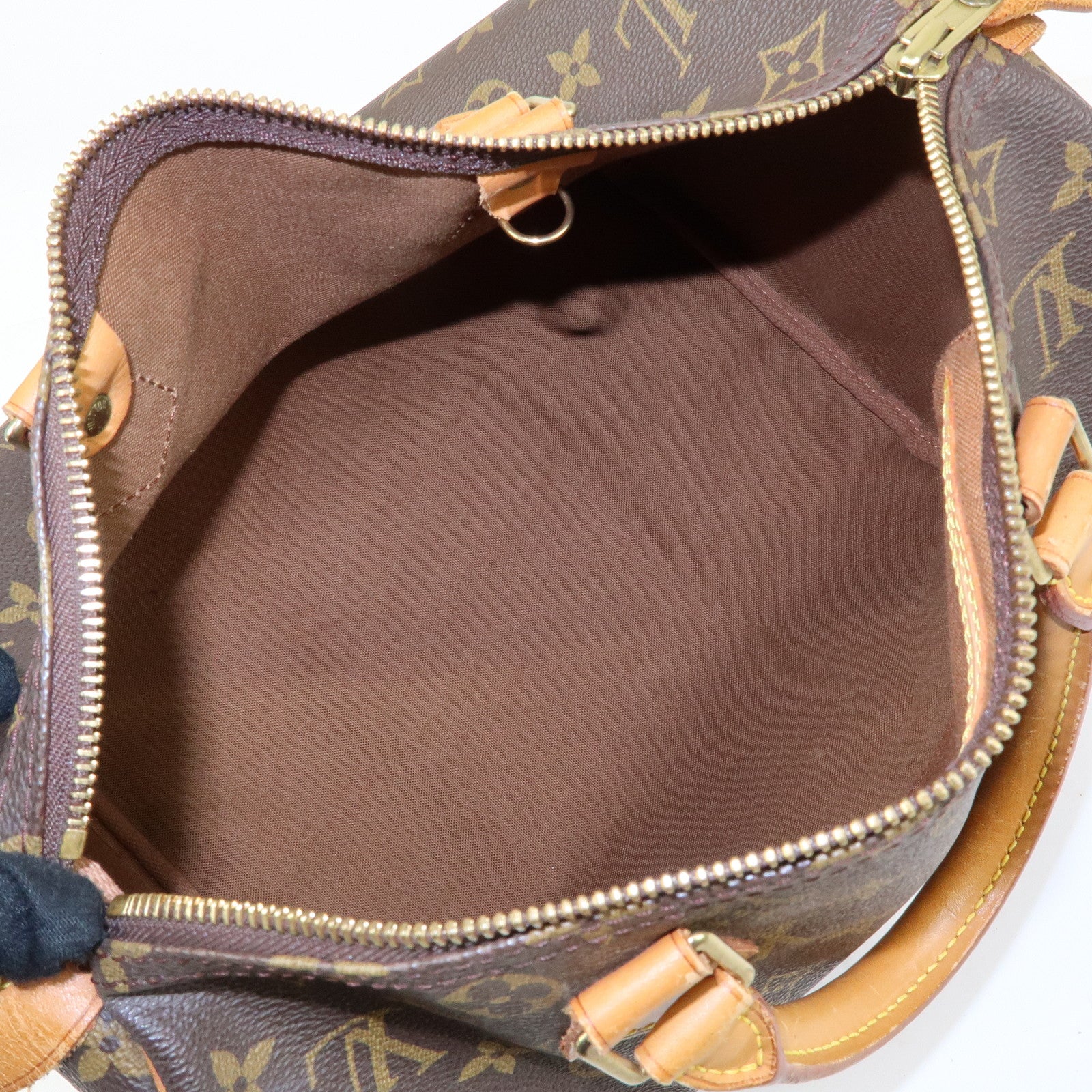 Louis Vuitton Monogram Speedy 30 Boston Bag Hand Bag Brown M41526