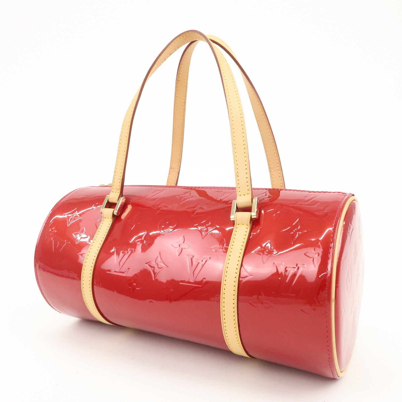 Louis Vuitton Monogram Vernis Bedford Hand Bag Pomme d'Amour M91986