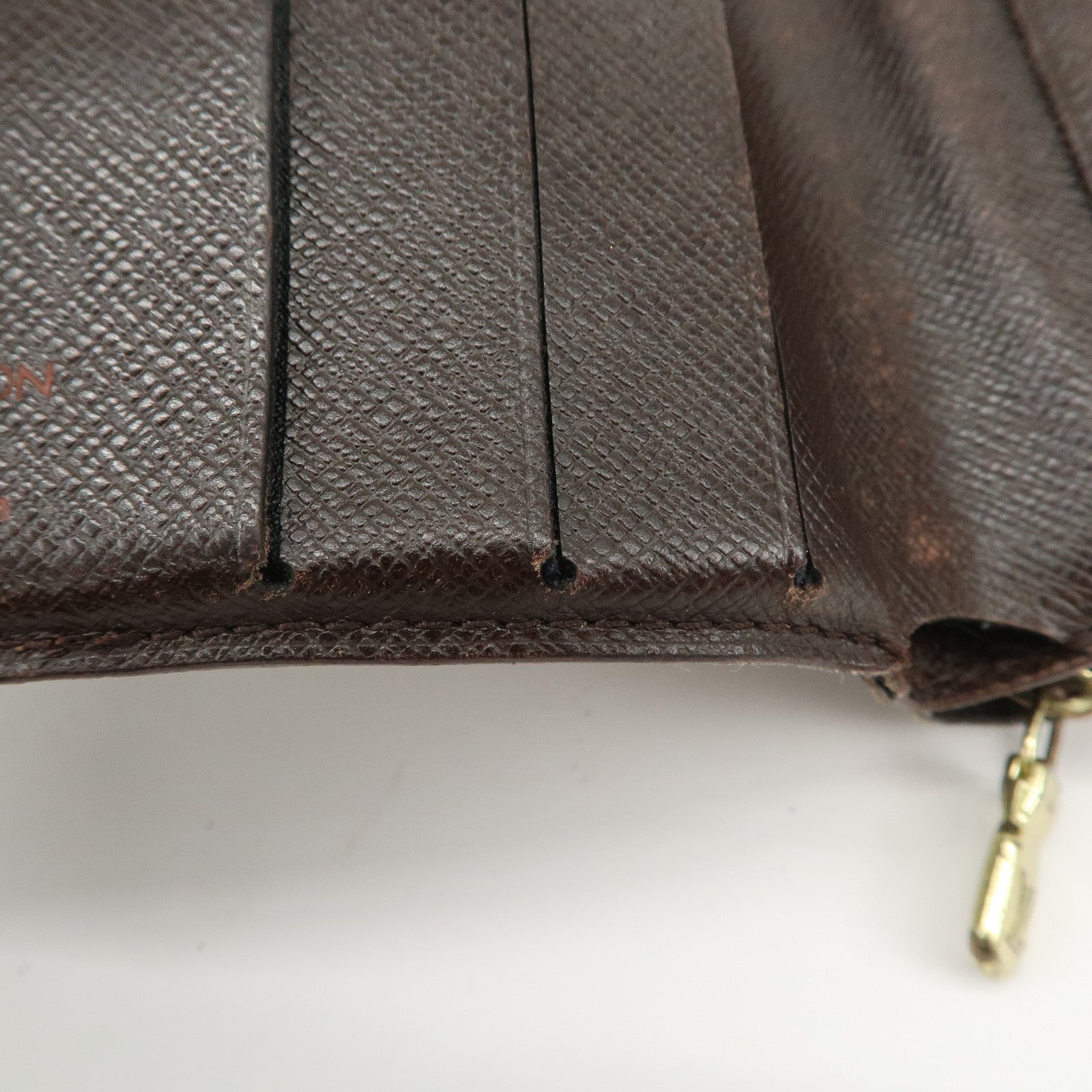 Louis Vuitton Damier Compact Zippy Bi-fold Small Wallet N61668