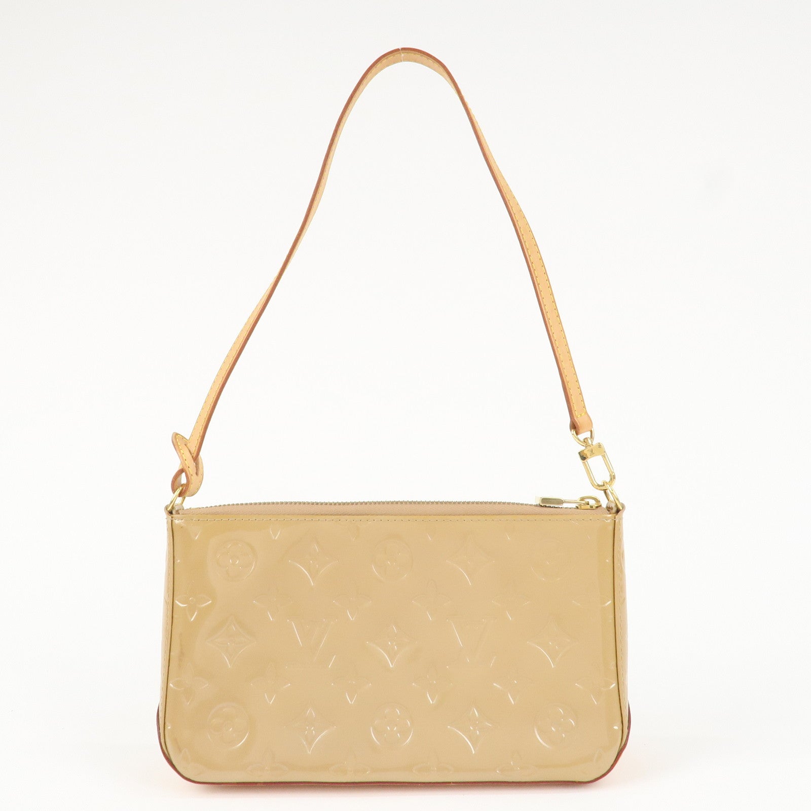 Louis Vuitton Monogram Vernis Mallory Square Hand Bag M91197 Used