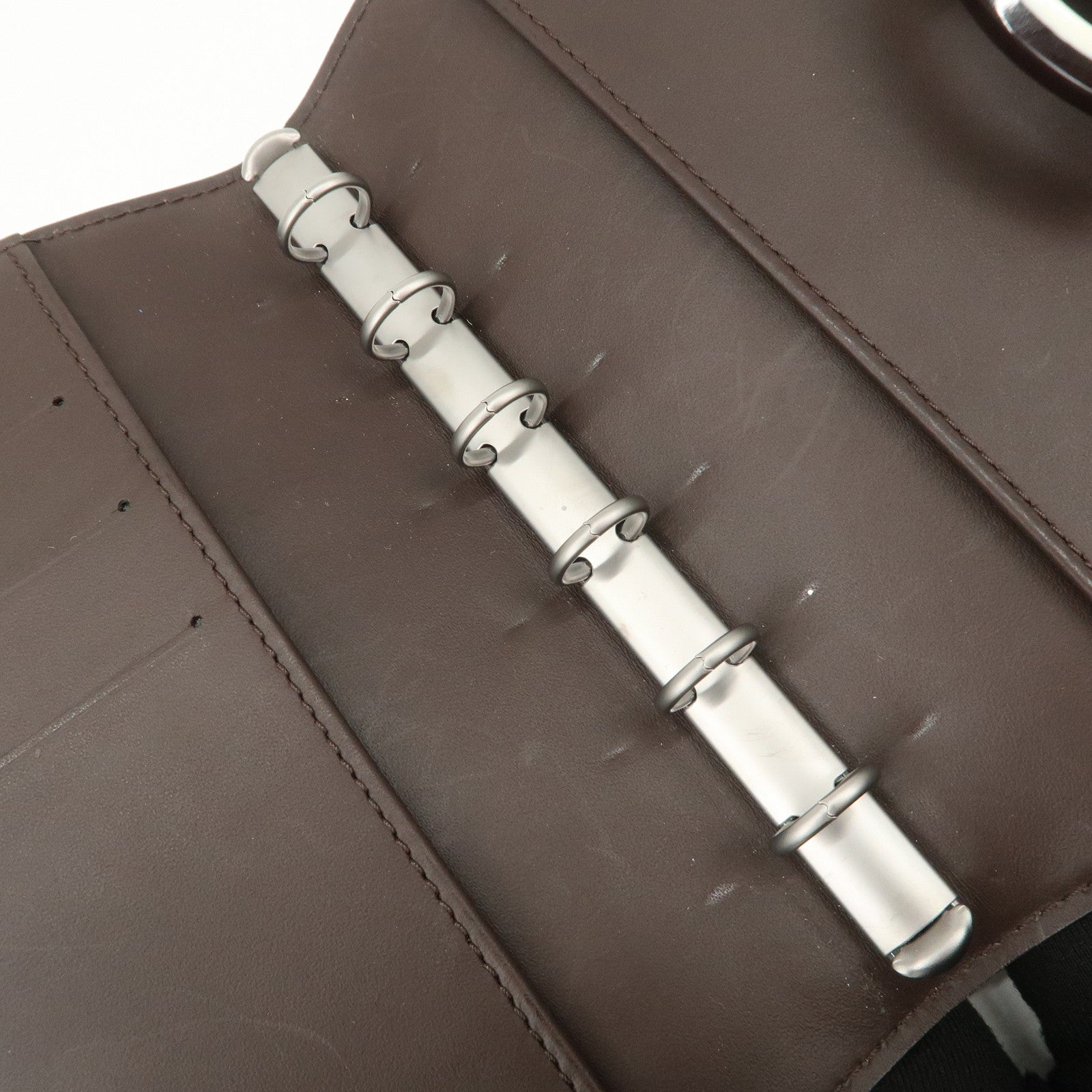 Louis Vuitton Epi Agenda PM Planner Cover Mocha R2009B