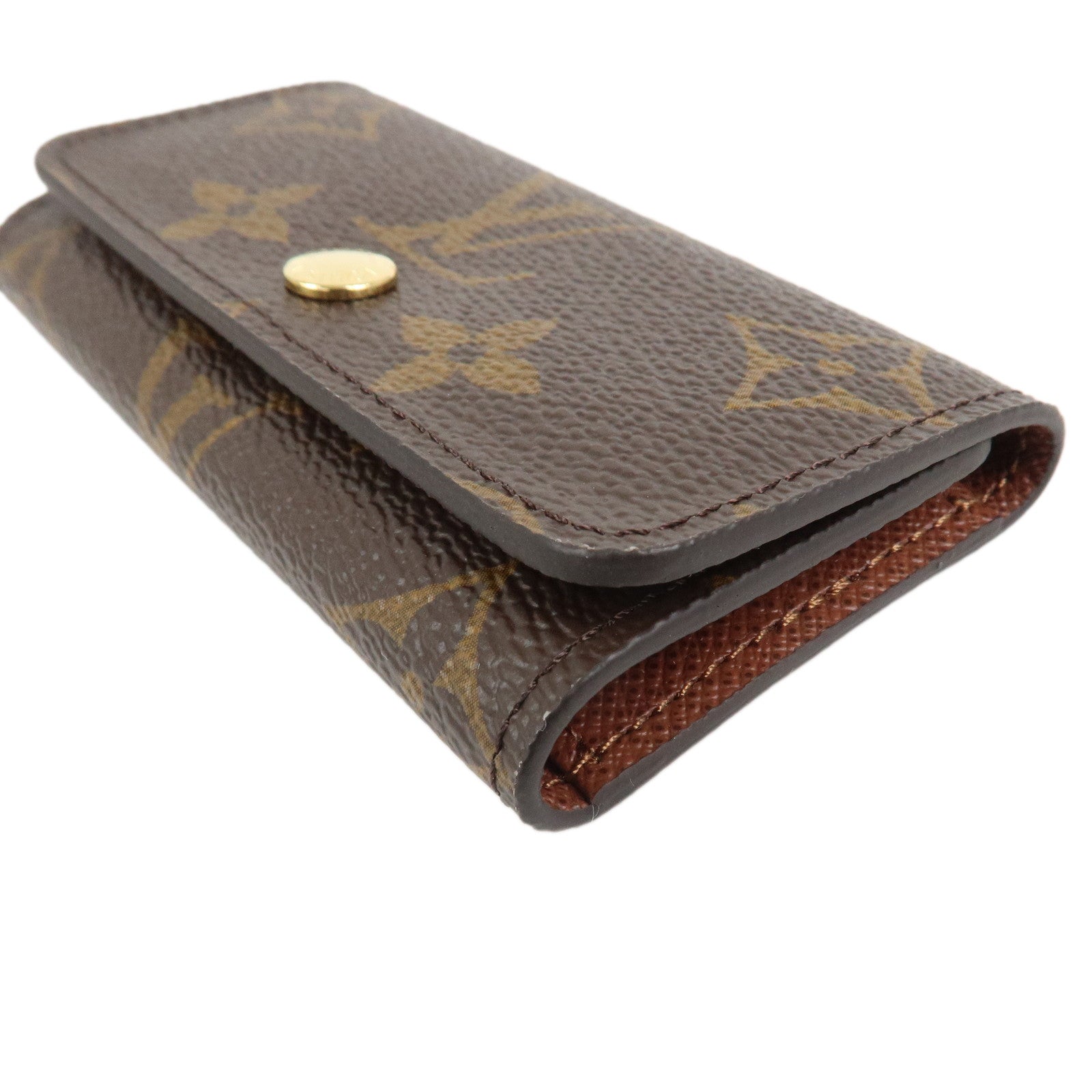 Louis Vuitton Monogram Multicles 4 Key Case Key Holder Brown M69517