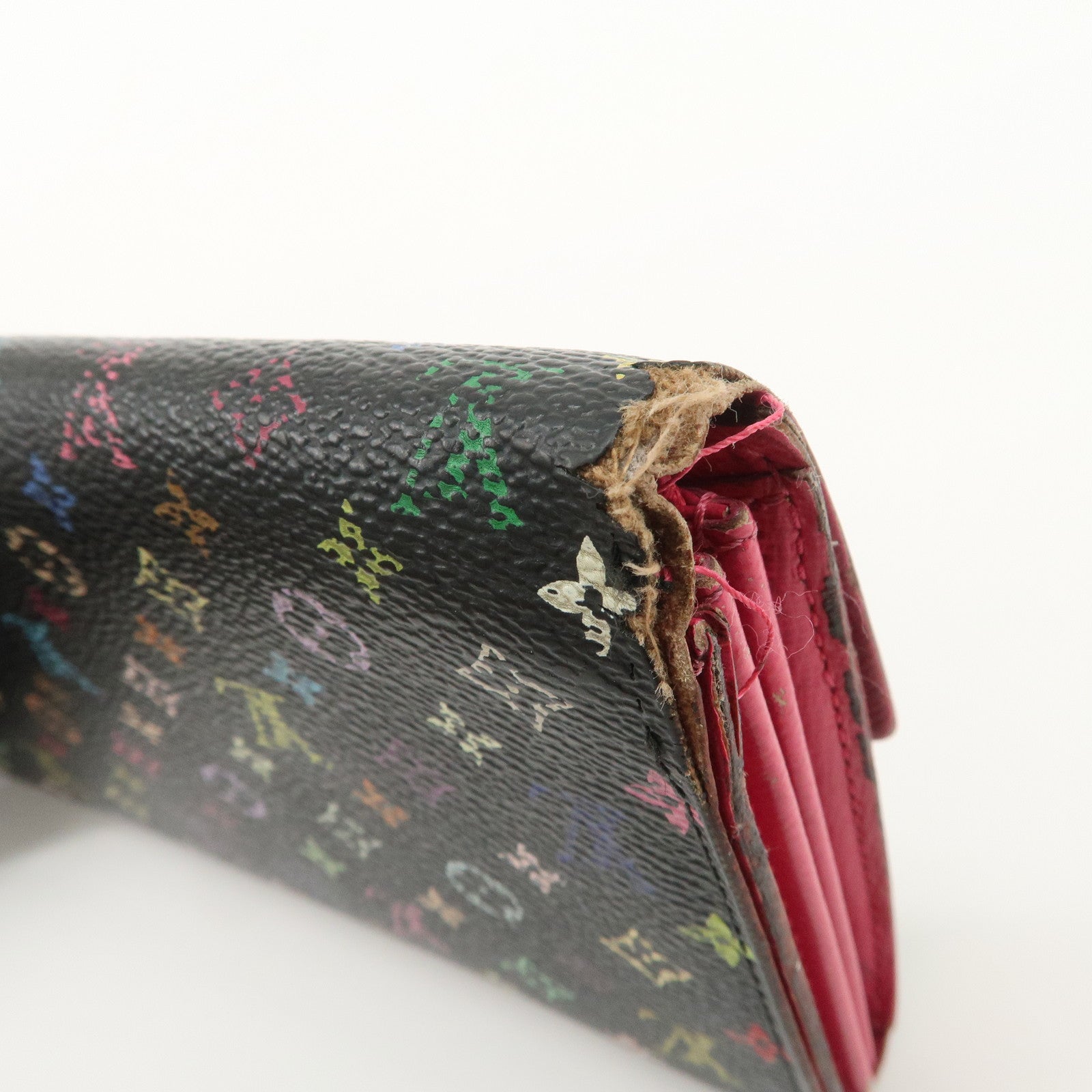 Louis Vuitton Monogram Multicolor Portefeuille Sarah Wallet M93747