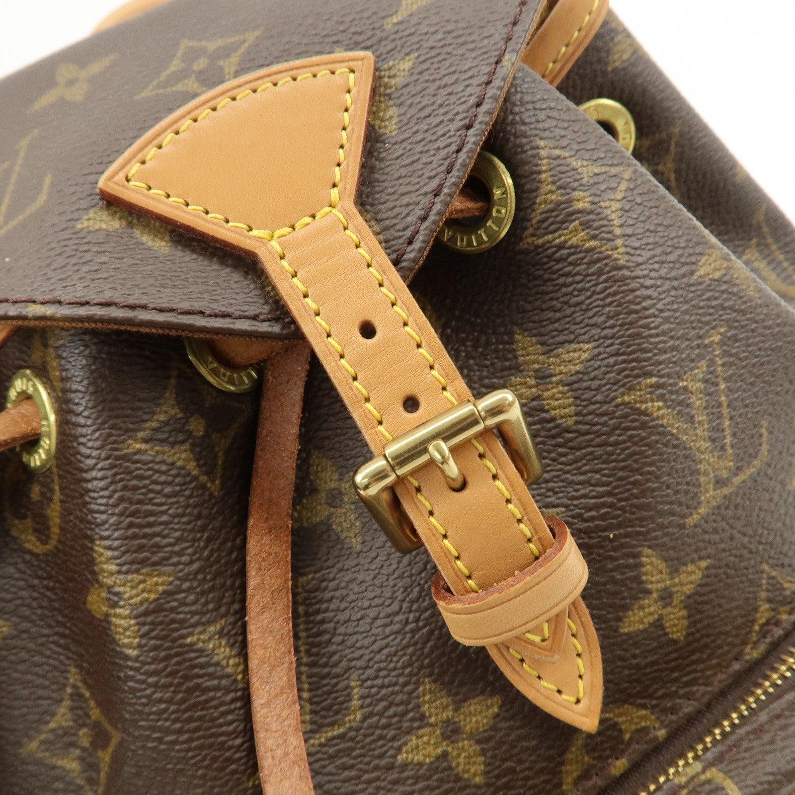 Louis Vuitton Monogram Canvas Mini Montsouris Backpack Brown M51137
