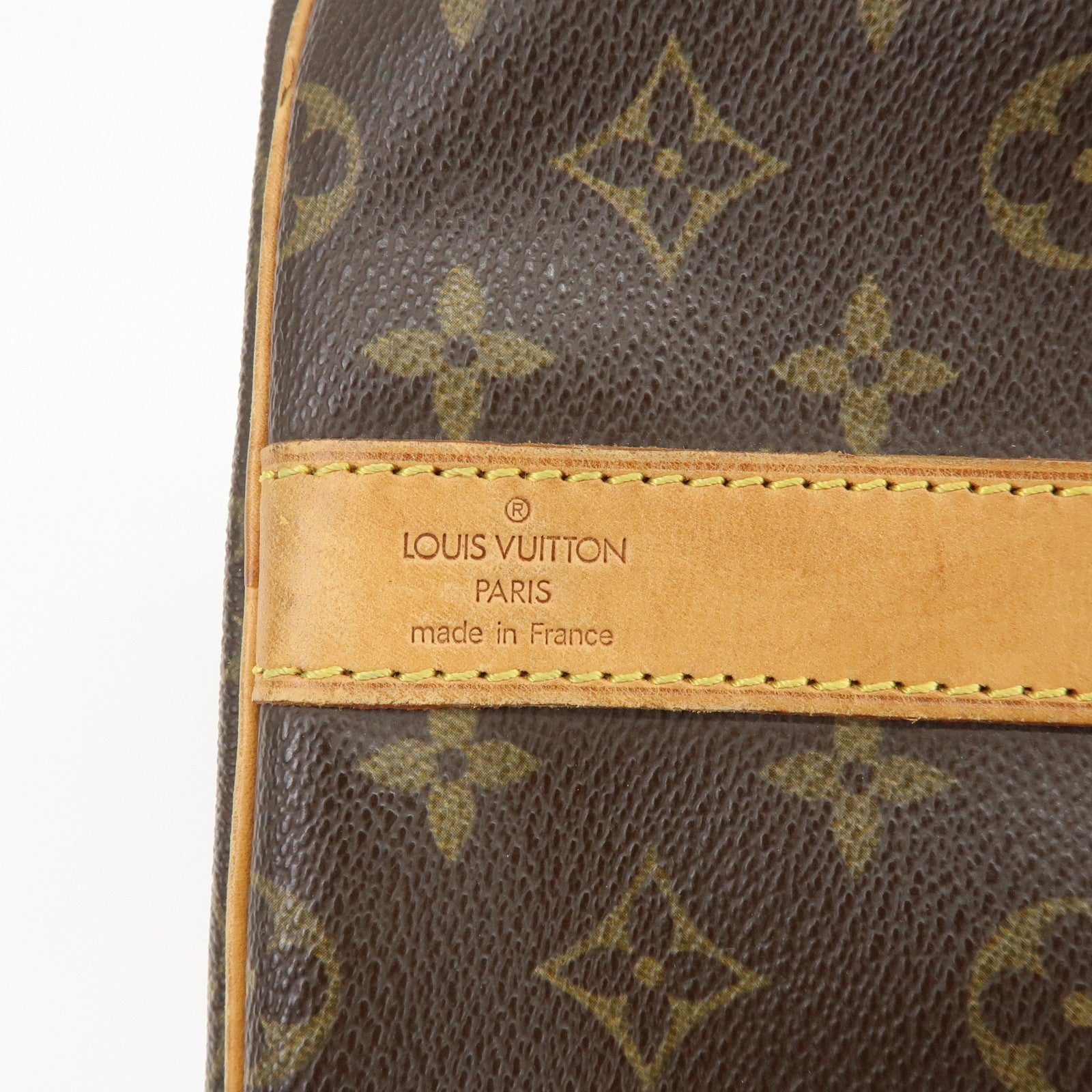 Louis Vuitton Monogram Keep All Bandouliere 55 Boston Bag M41414