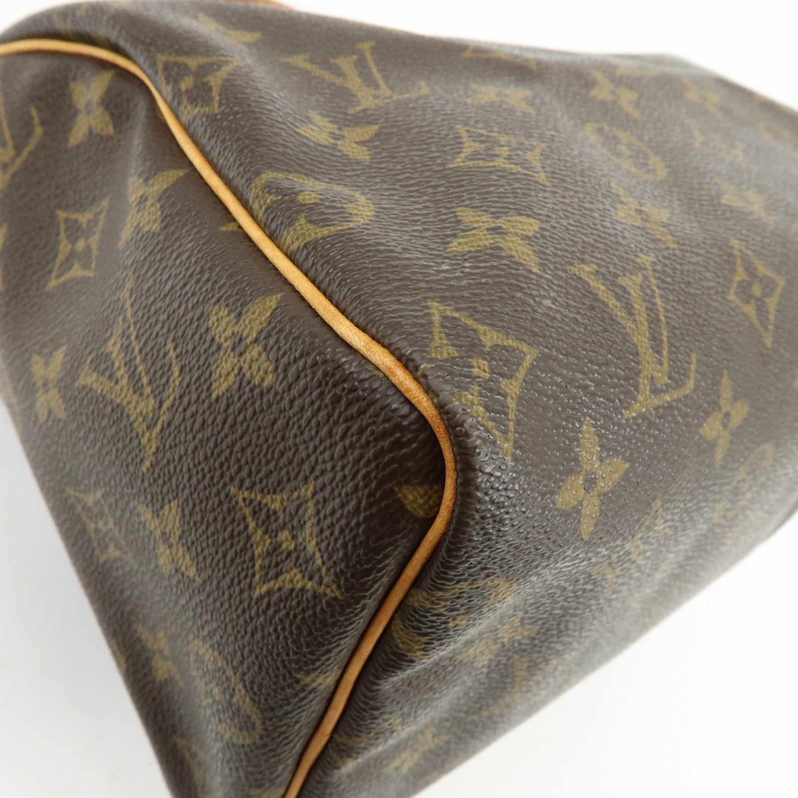 Louis Vuitton Monogram Speedy 25 Boston Bag Hand Bag Brown M41528