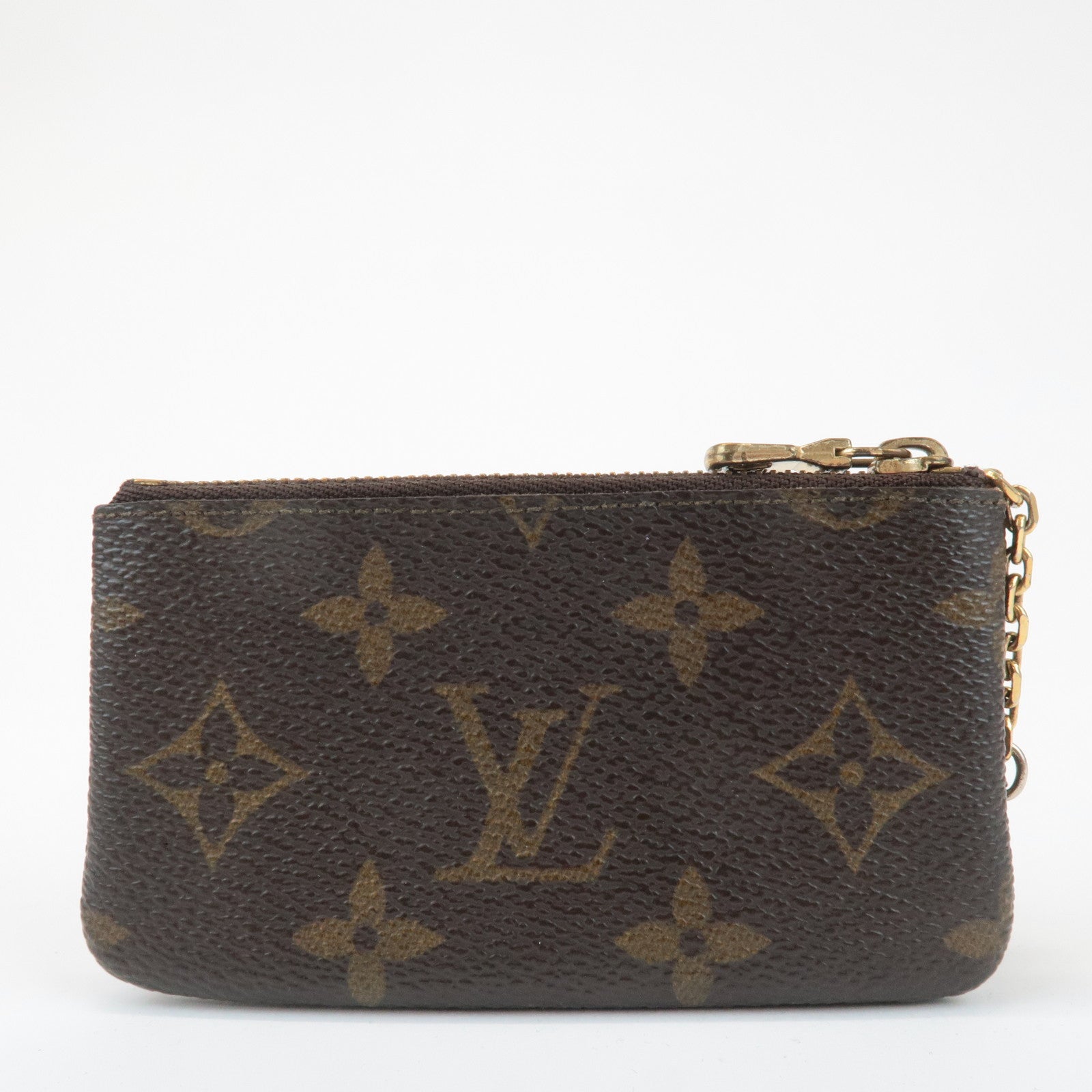 Louis Vuitton Monogram Pochette Cles Coin Case Key Case M62650