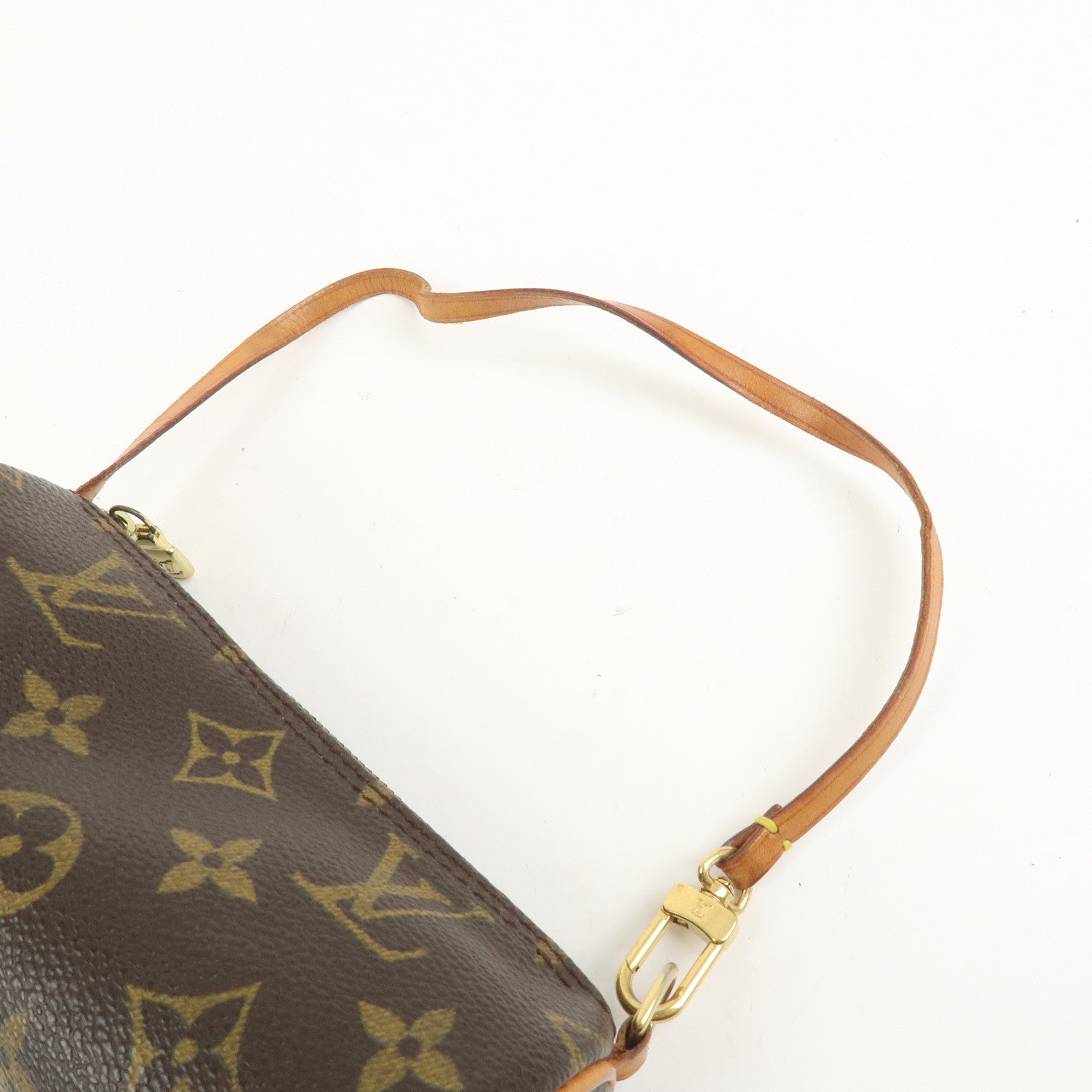 Louis Vuitton Mini Pouch for Papillon Bag New Style Brown
