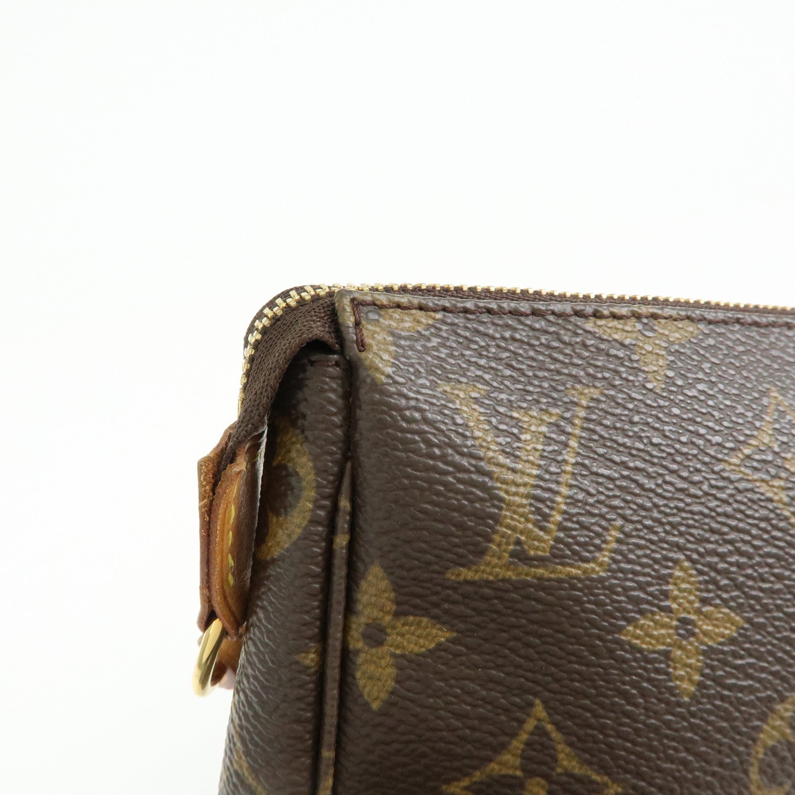 Louis Vuitton Monogram Pochette Accessoires Pouch Hand Bag M51980