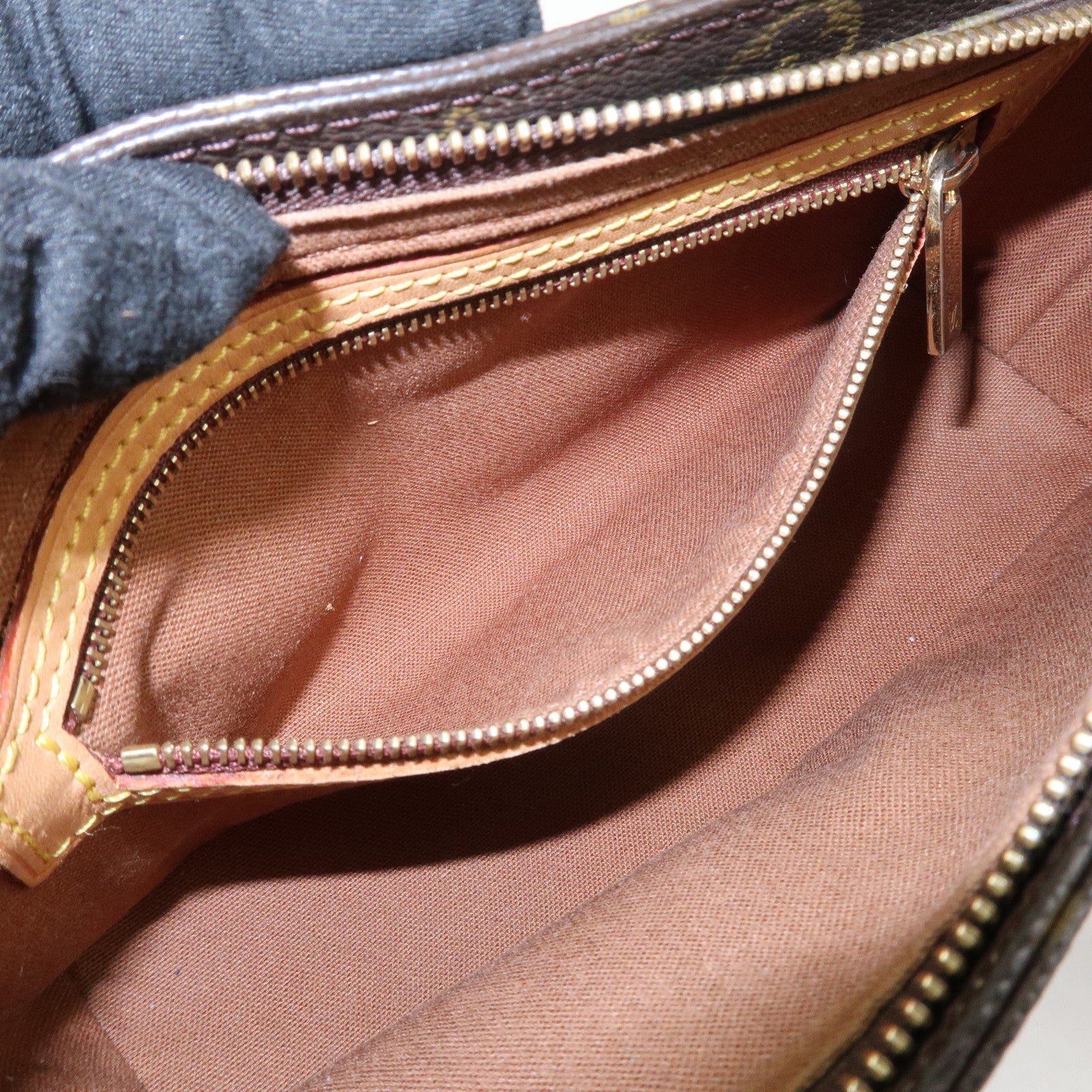 Louis Vuitton Monogram Trotteur Shoulder Bag Brown M51240