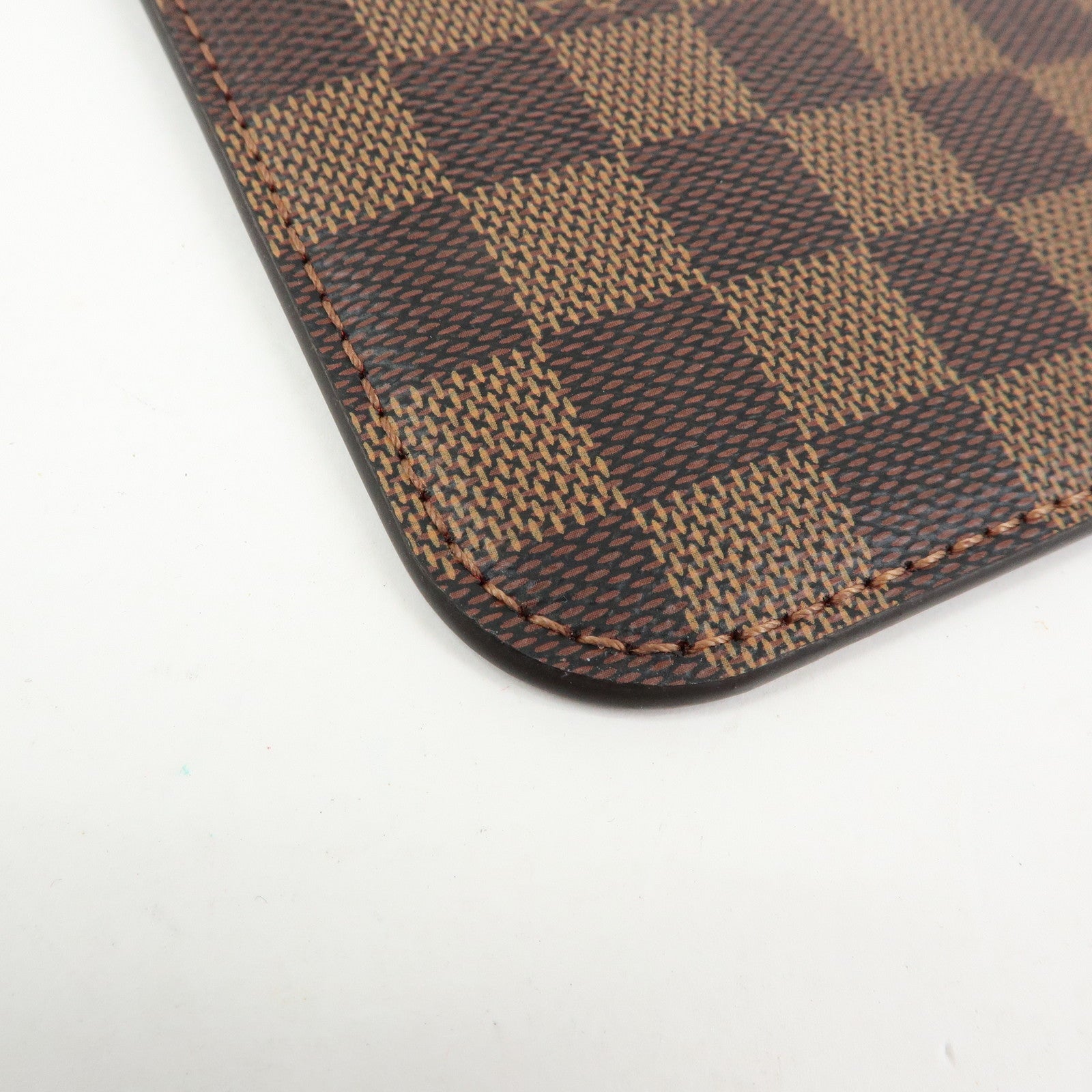 Louis Vuitton Damier Canvas Pouch for Neverfull MM Tote Bag N41358