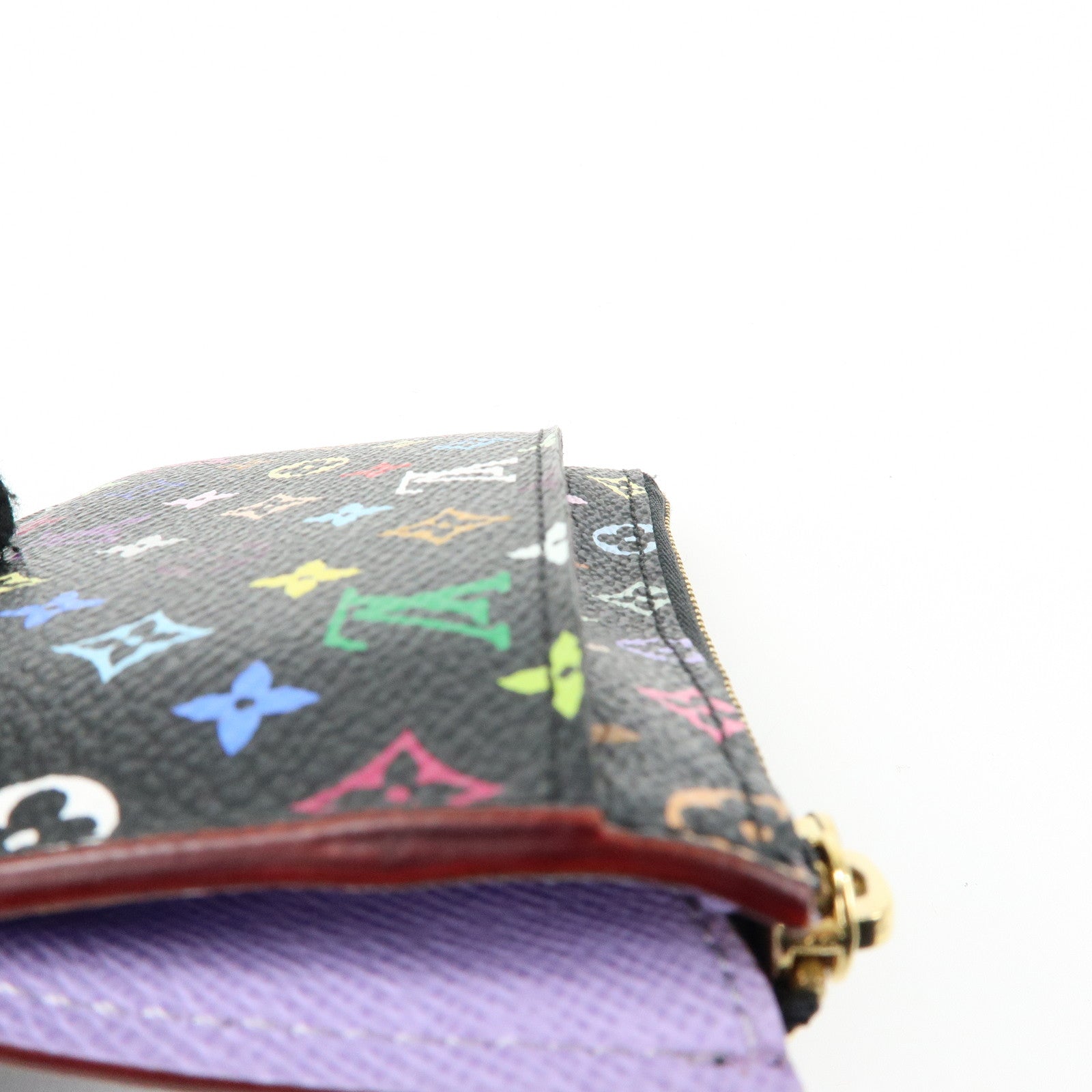 Louis Vuitton Monogram Multicolor Pochette Cles Coin Case M93735