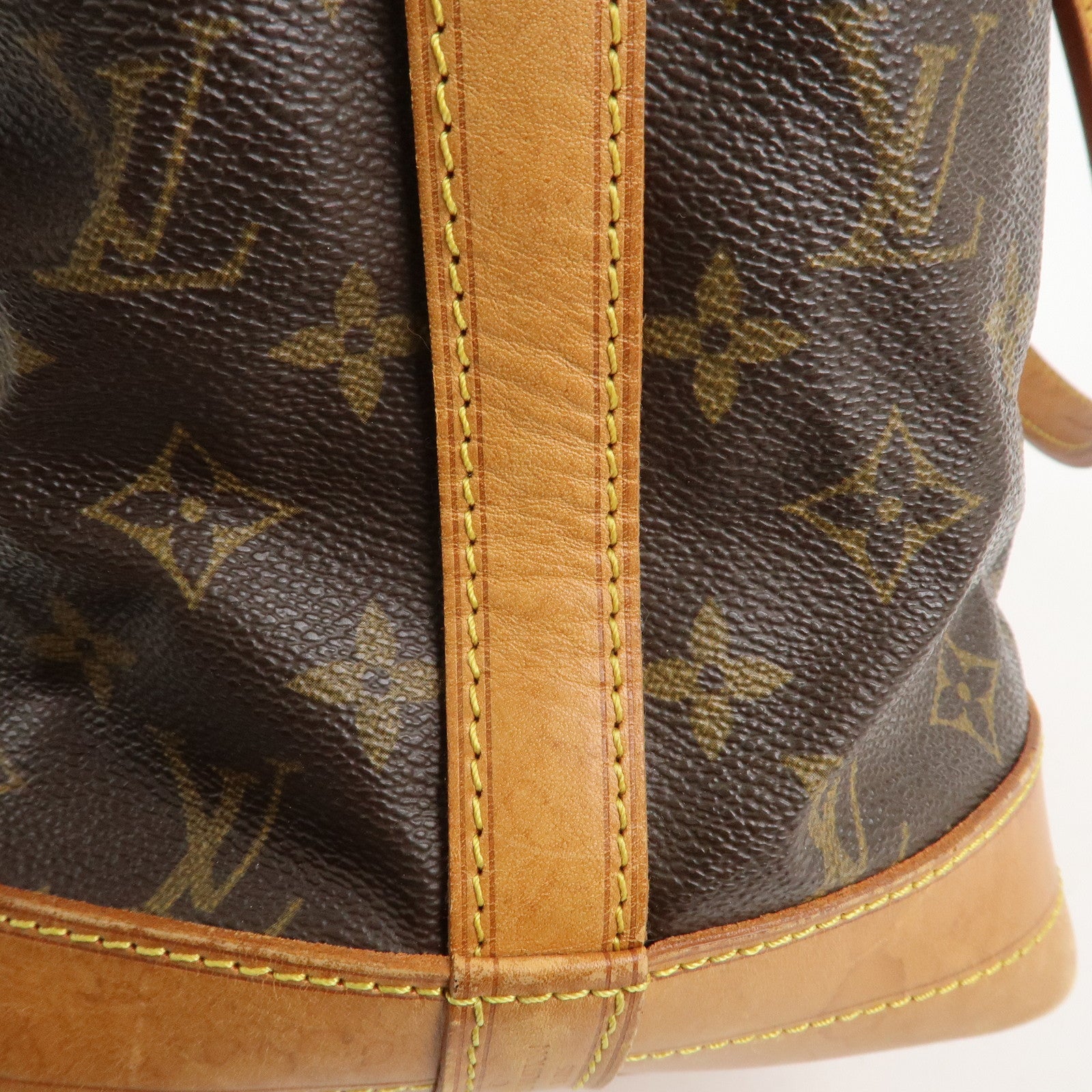 Louis Vuitton Monogram Noe Shoulder Bag Hand Bag Brown M42224