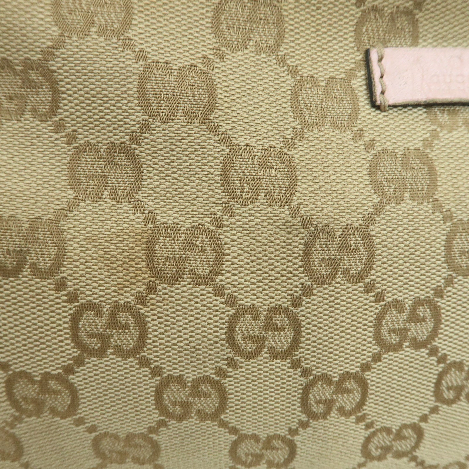 GUCCI Sherry GG Canvas Leather Shoulder Bag Crossbody Bag 189749