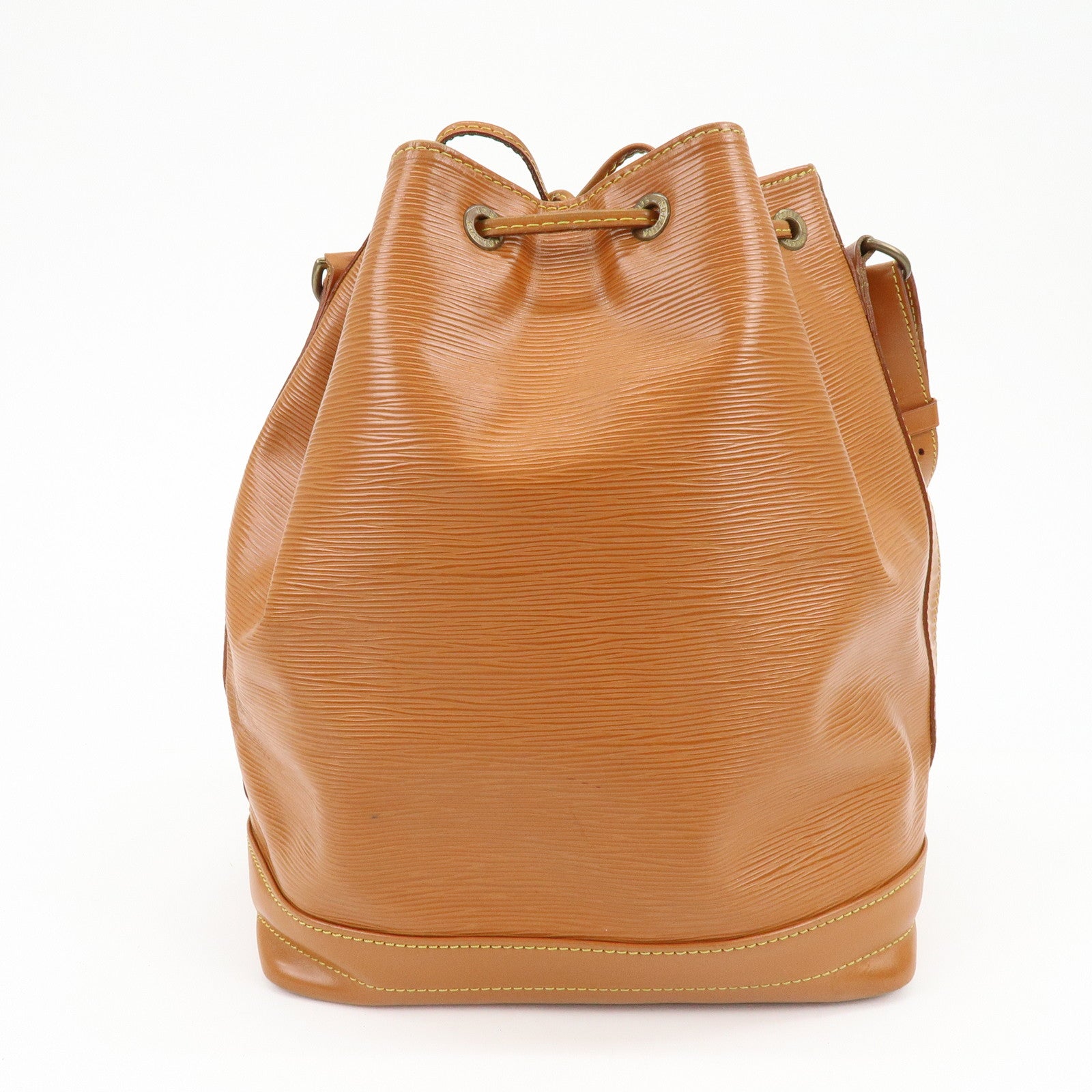 Louis Vuitton Epi Leather Noe Shoulder Bag Zipang Gold M44008