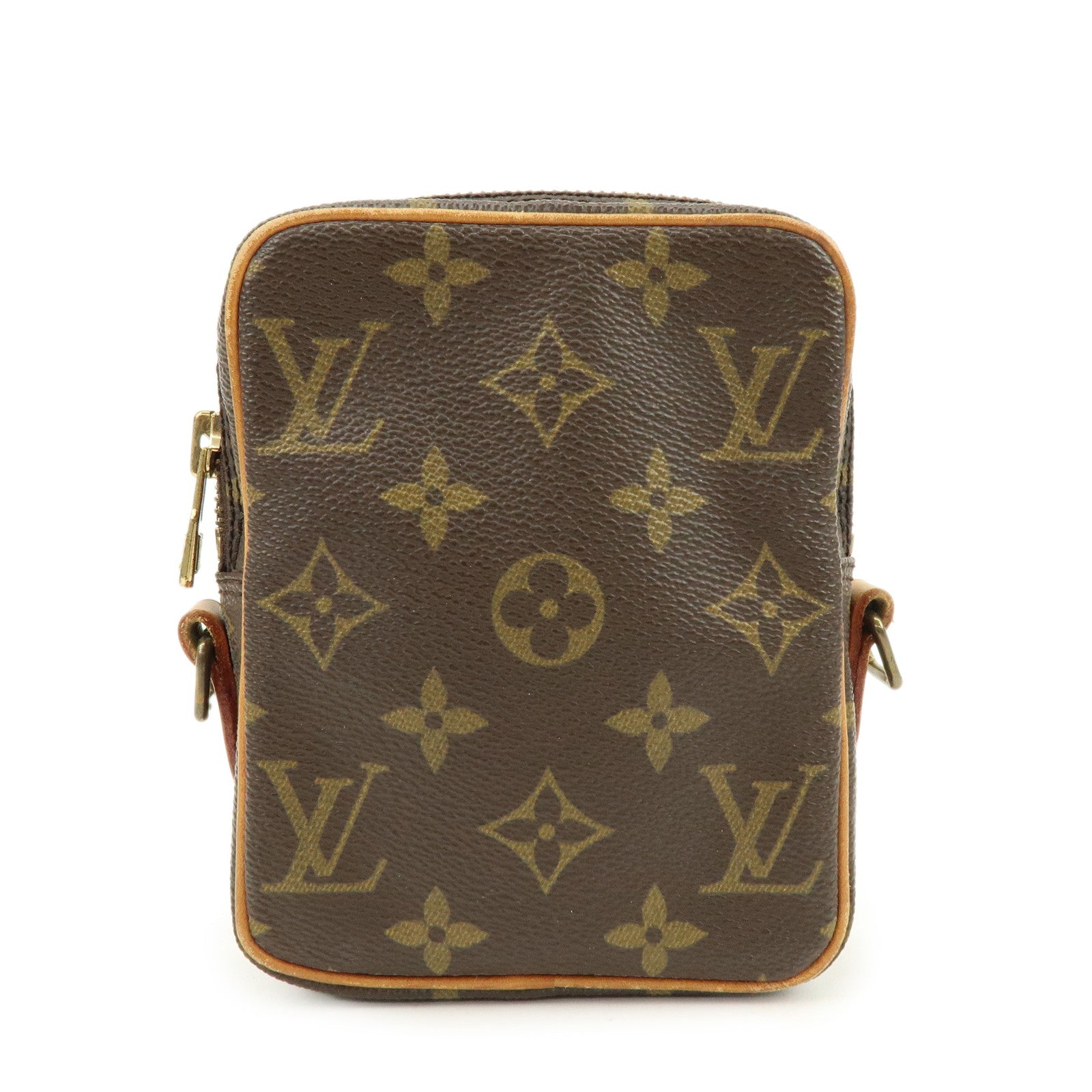 Louis Vuitton Monogram Mini Danube Shoulder Bag Brown M45268